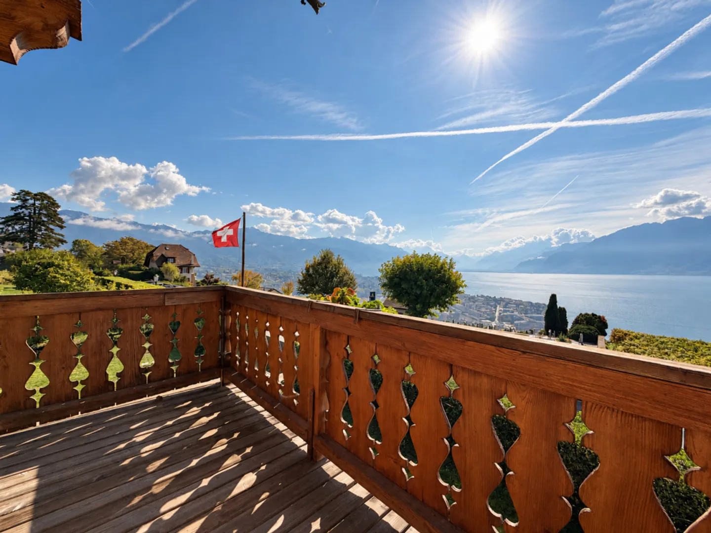 CHALET BERNARDINA – HISTORIC PROPERTY WITH PANORAMIC VIEW OF LAKE GENEVA - Photo 2 of 13