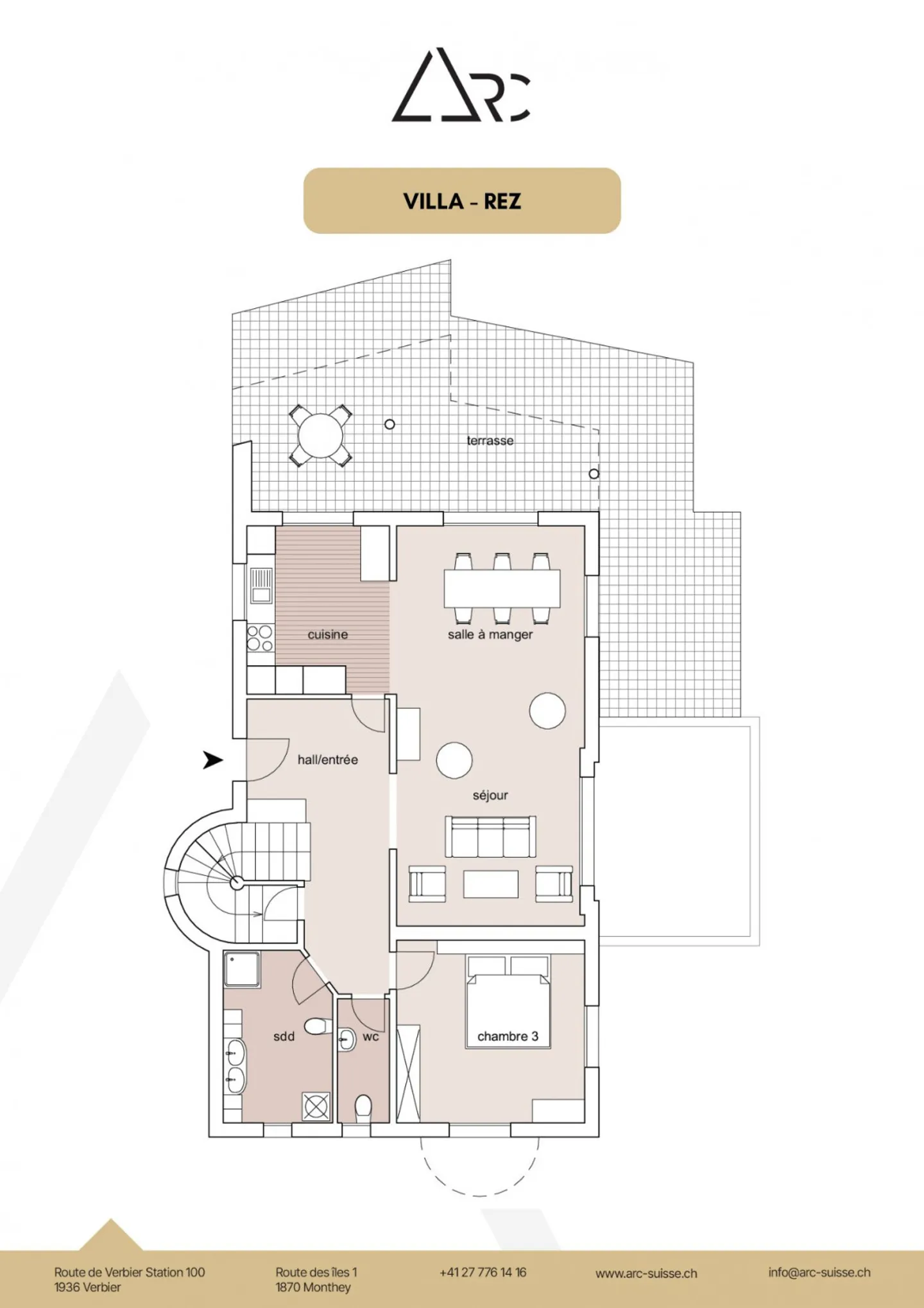 AUSGEZEICHNETE VILLA IM HERZEN VON SAVIÈSE - Foto 10 von 11