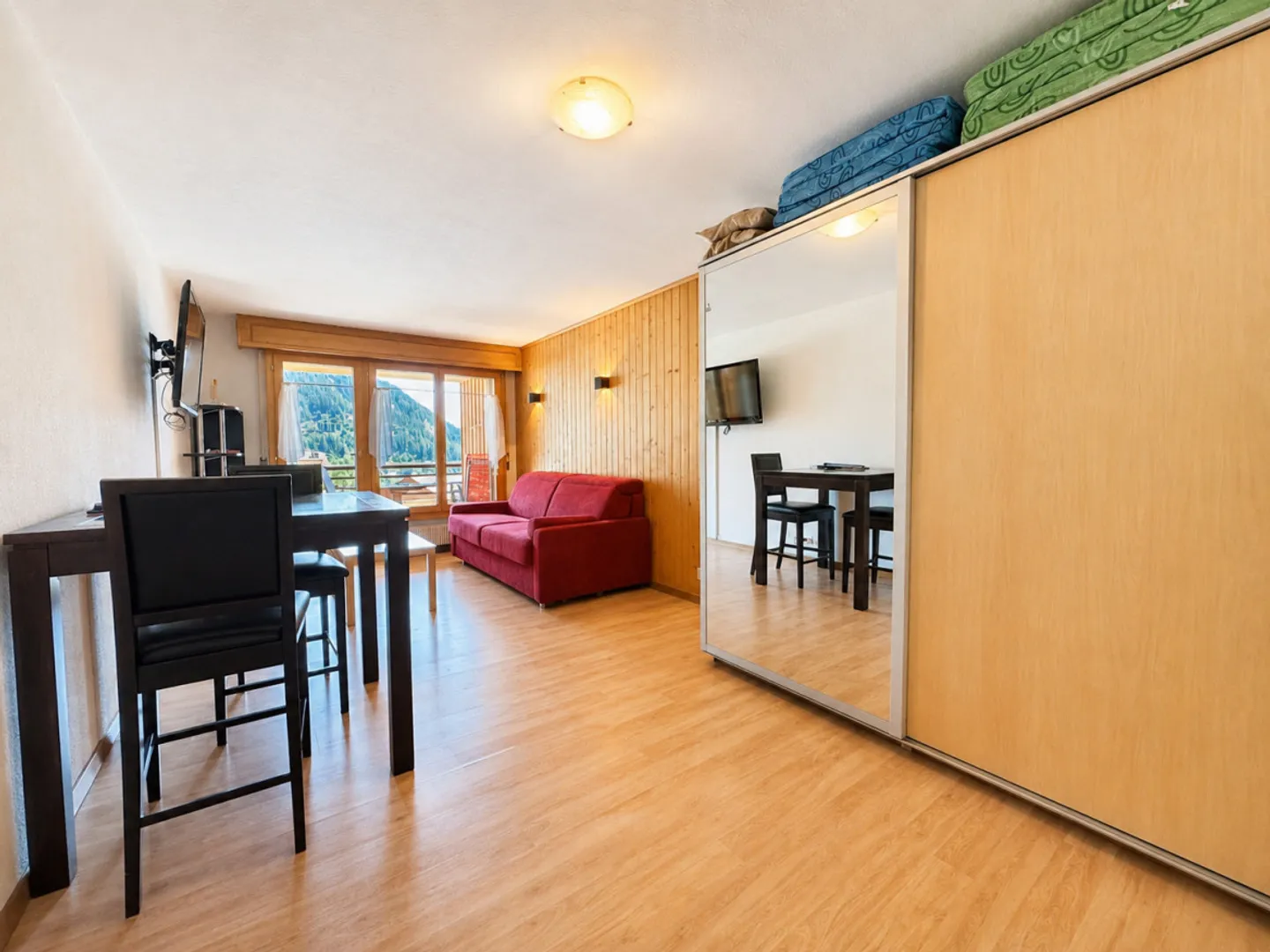 STUDIO AVEC BALCON ET VUE DÉGAGÉE AU CŒUR DE VERBIER - Foto 4 di 6