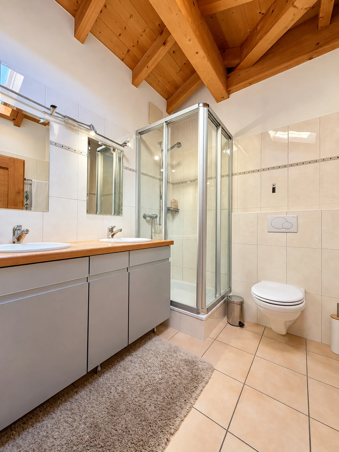 PENTHOUSE DUPLEX OF 6.5 ROOMS WITH UNOBSTRUCTED VIEW IN ORSIÈRES - Photo 10 of 11