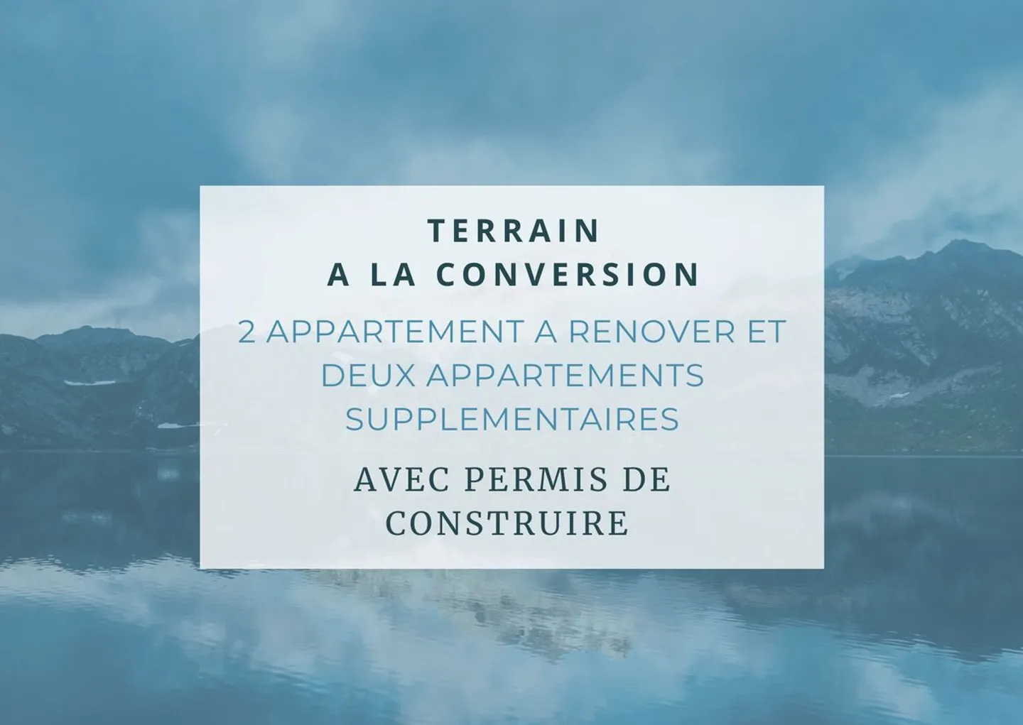 Projet d'Appartements Vue Lac - Photo 1 sur 1