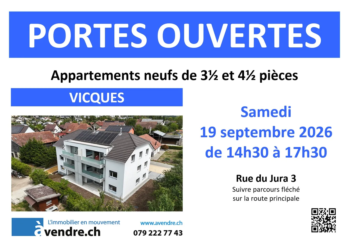 Wohnung, Vicques - 546000 - Foto 1 von 6