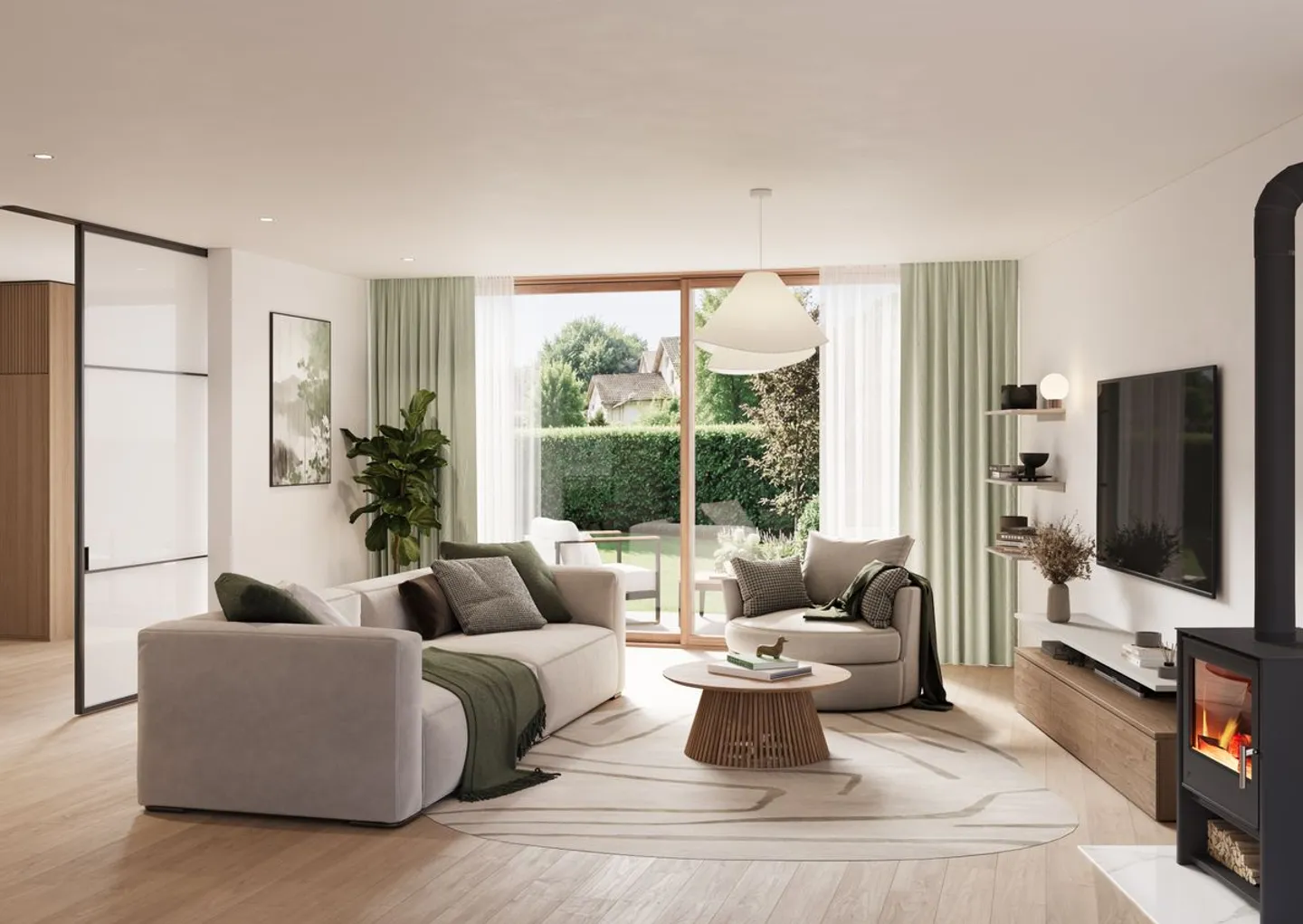 MAPLE 11 · New high-end PPE · Garden level 4.5 rooms · 108.8 m² · garden 138.7 m² + 2 terraces - Photo 3 of 13