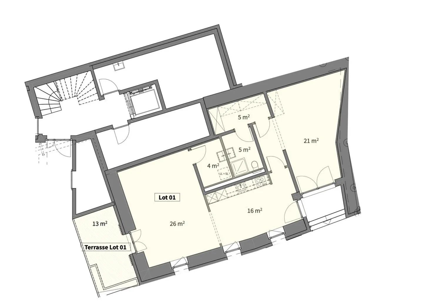 Neue 2.5-Zimmer-Wohnung - Saint-Cergue - Verkauf an Ausländer erlaubt - Foto 5 von 5