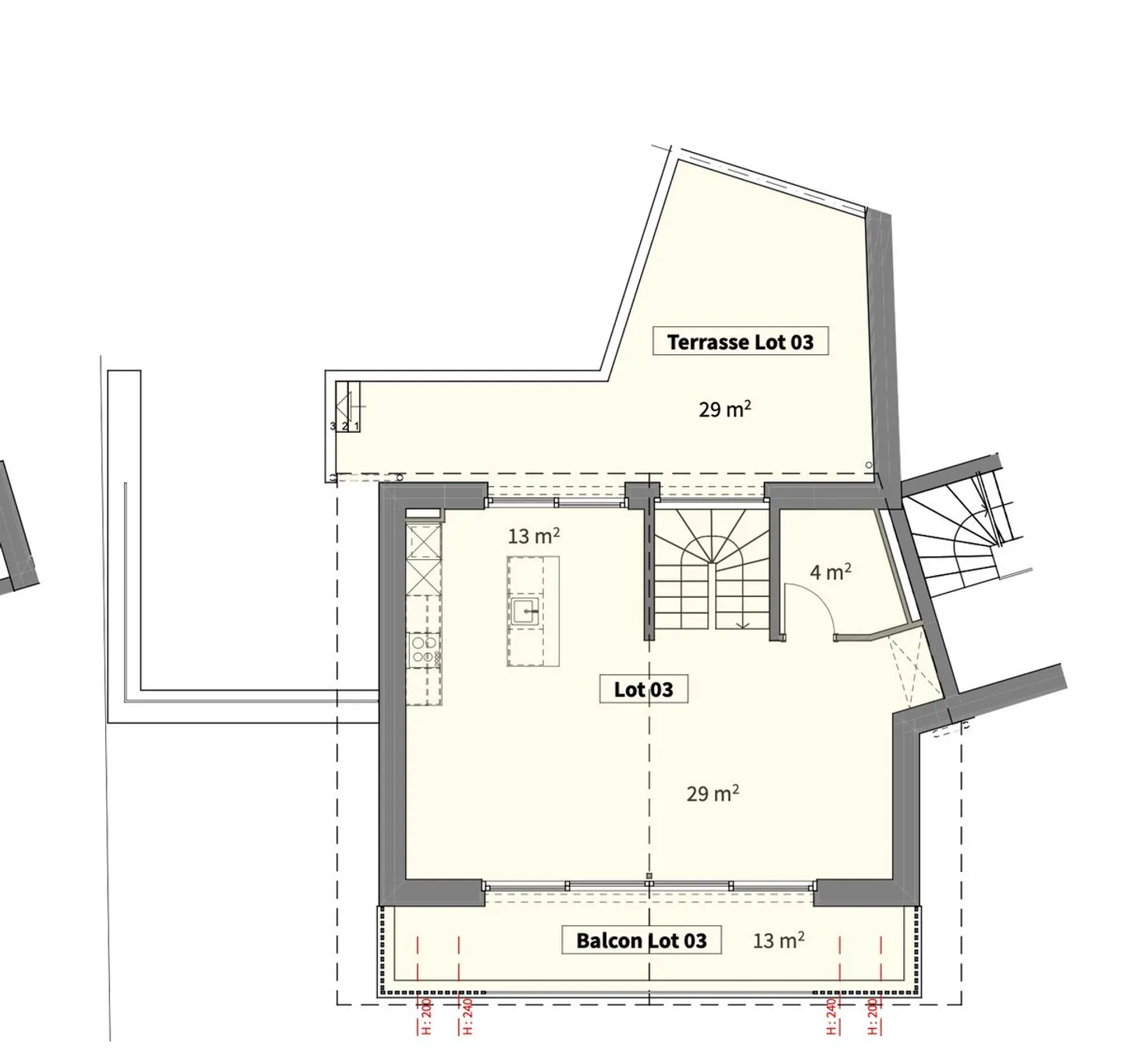 New 4.5 room duplex - Saint-Cergue - Sale authorized to foreigners - Photo 9 of 9