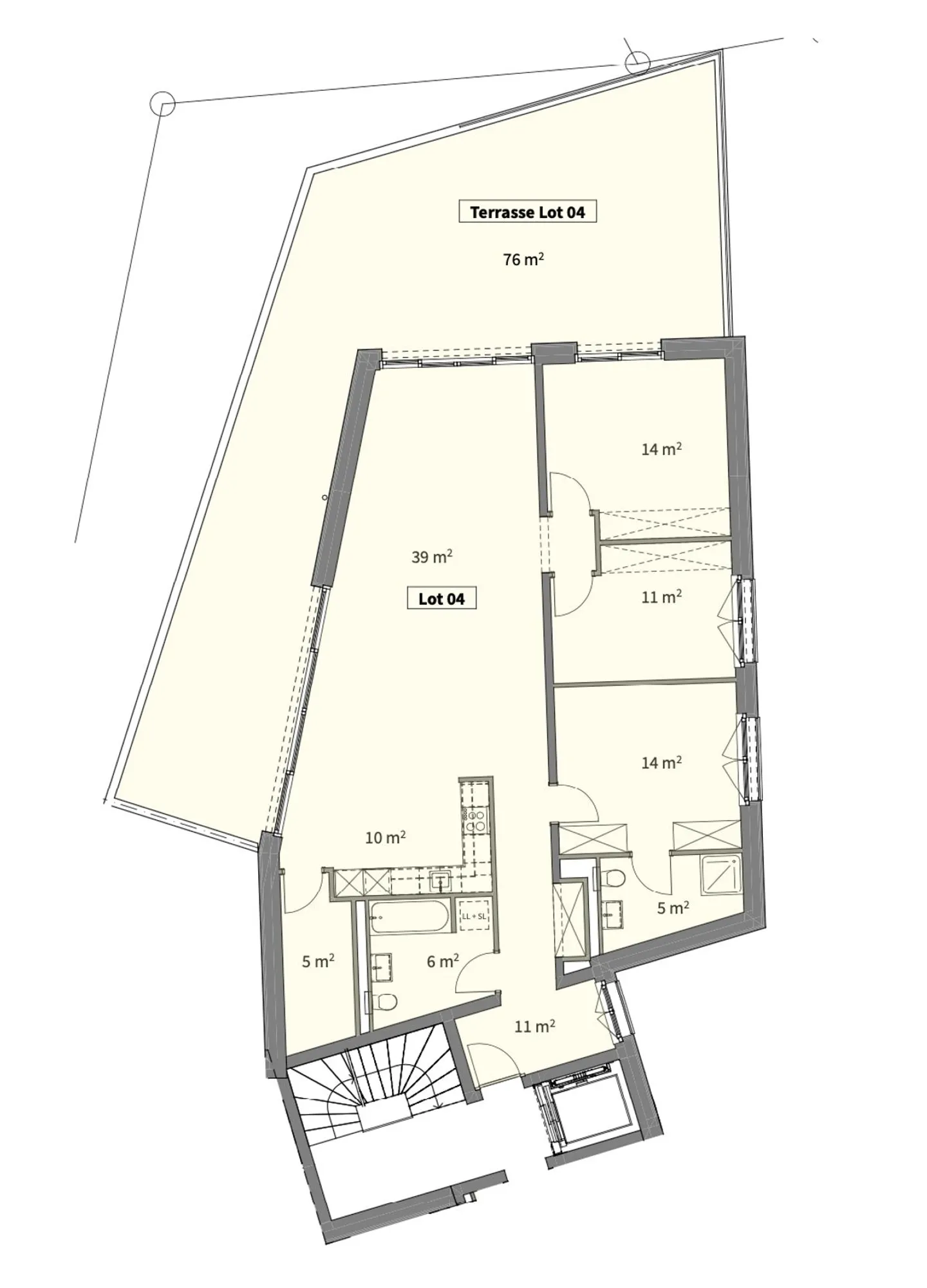 New 4.5 Room Apartment - Saint-Cergue - Sale Authorized for Foreigners - Photo 8 of 8