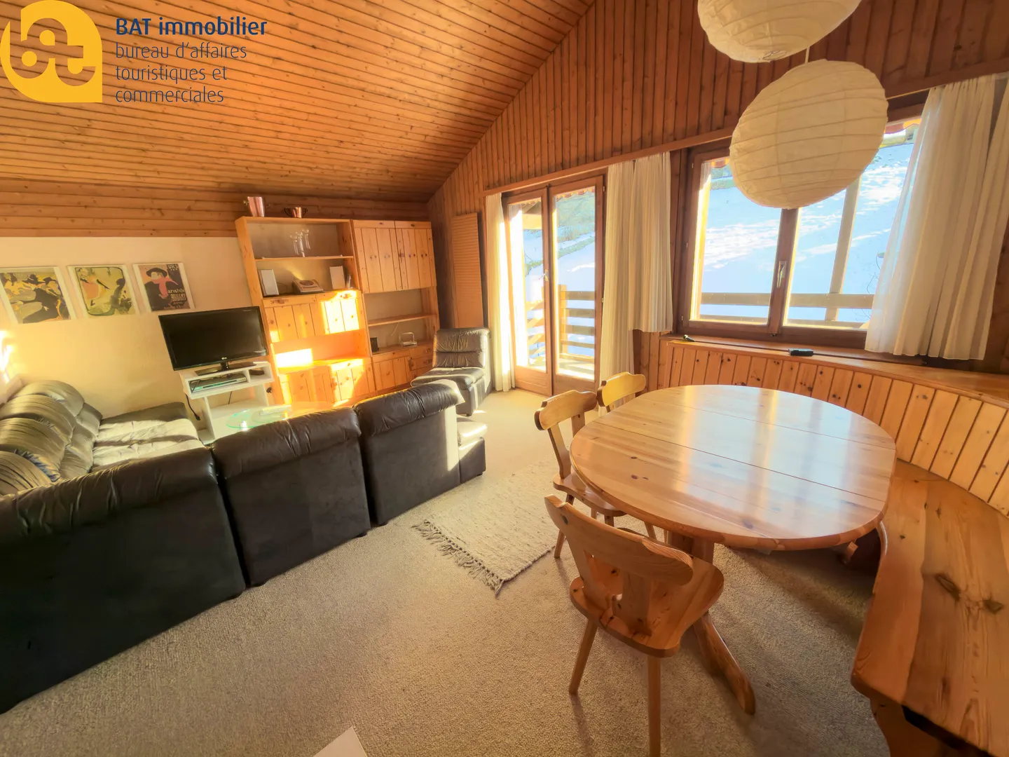 Nax - 4,5-Zimmer-Penthouse in einer Zweitwohnung - Arolles - Foto 4 von 13