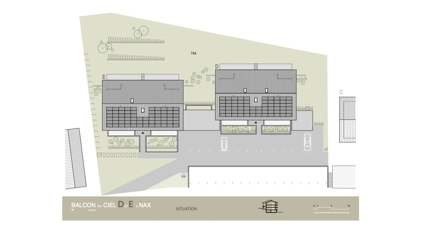 Balcon du Ciel a Nax - Residenze principali dallo studio a 4 locali, inizio dei lavori nella primavera del 2025 - Foto 2 di 9