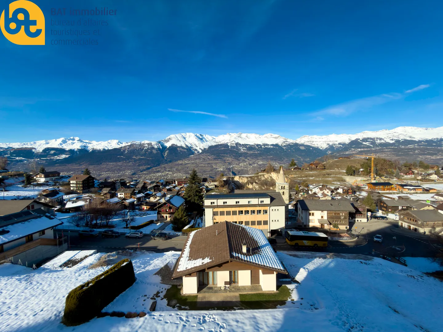 Nax - 4,5-Zimmer-Penthouse in einer Zweitwohnung - Arolles - Foto 10 von 13