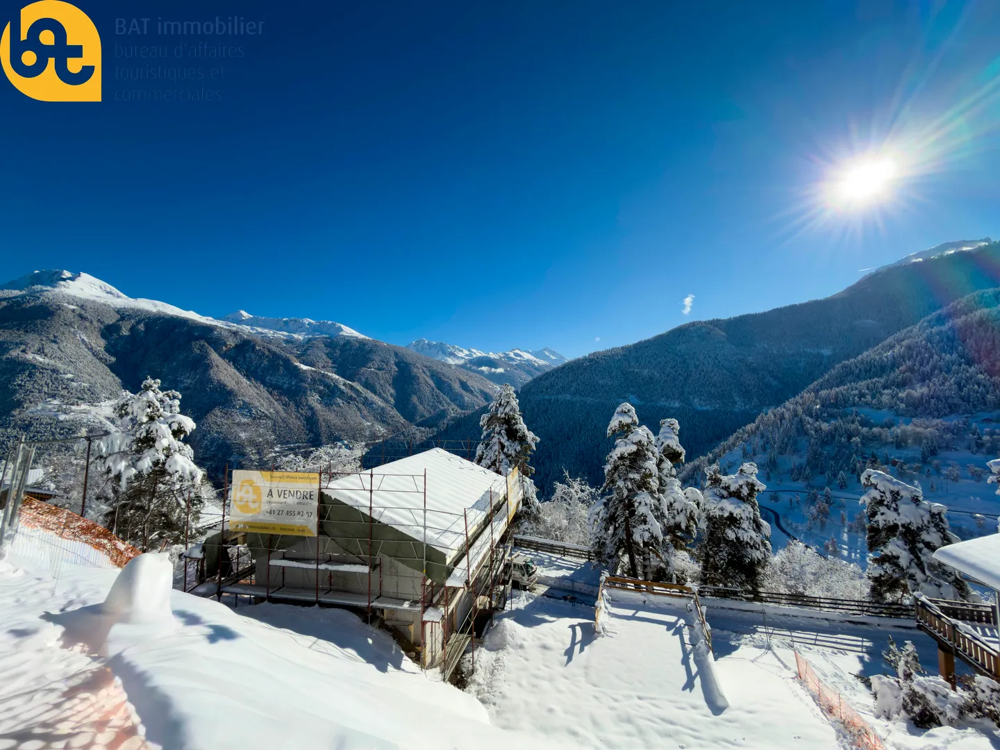 Vercorin - Chalet Anniviers con garage-box, inizio dei lavori maggio 2025 - Foto 2 di 9