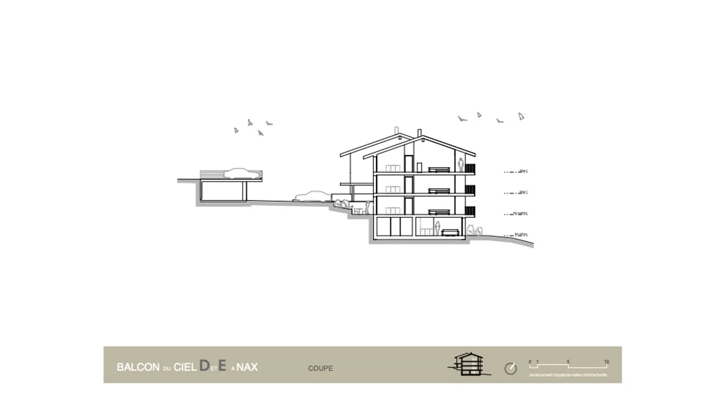 Nax - 2.5 stanze - Balcone del Cielo D01 - Foto 6 di 7