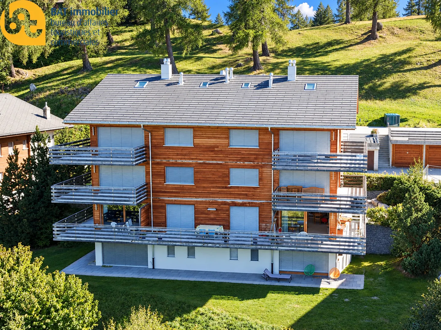 Nax - 2.5 rooms in a secondary residence with balcony and terrace - Photo 13 of 13