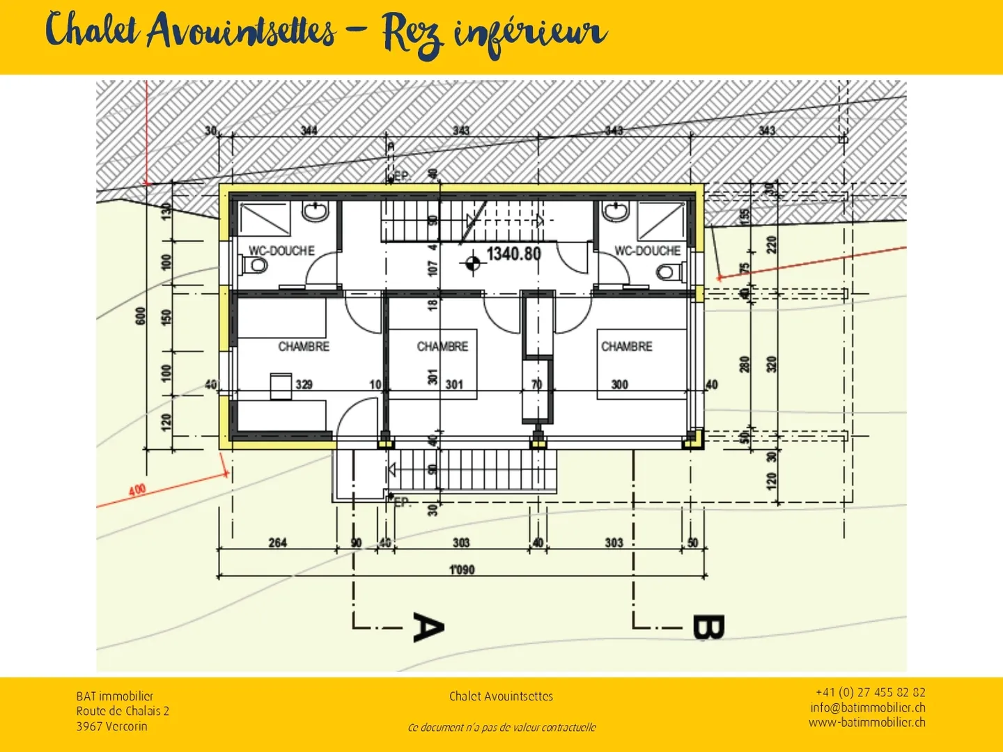 Vercorin - Chalet Avouintsettes - mit Baugenehmigung - Foto 7 von 10