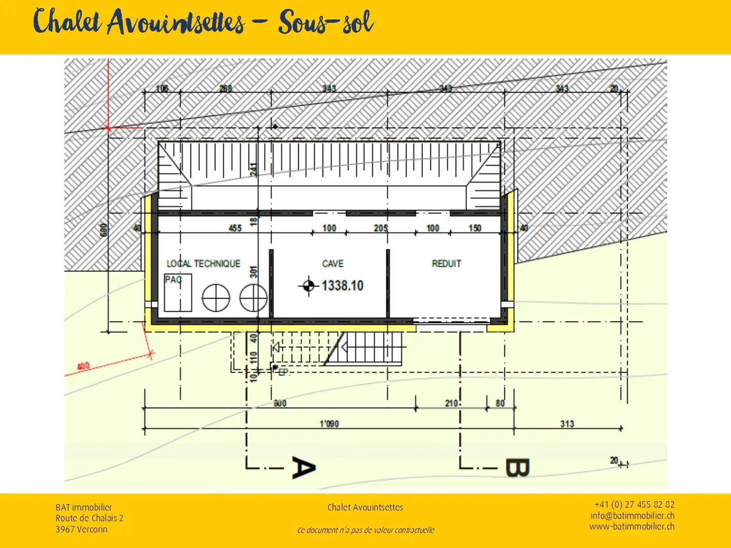 Vercorin - Chalet Avouintsettes - mit Baugenehmigung - Foto 8 von 10