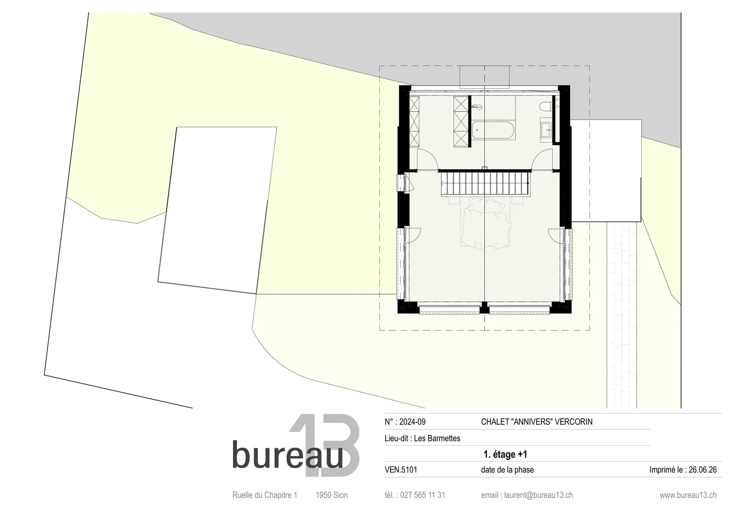 Vercorin - Chalet Anniviers con garage-box, inizio dei lavori maggio 2025 - Foto 11 di 13