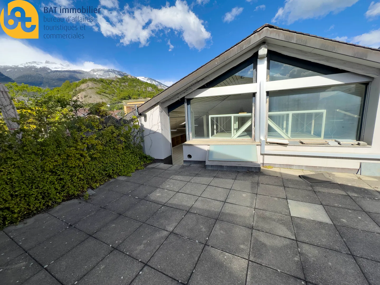 Sierre - ufficio loft in mansarda con ampia terrazza - Gobet - Foto 2 di 12