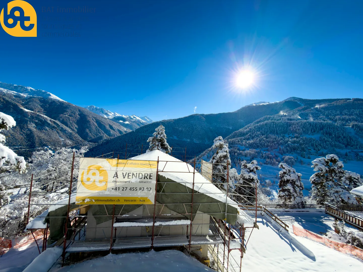 Vercorin - Chalet Anniviers con garage-box, inizio dei lavori maggio 2025 - Foto 1 di 9