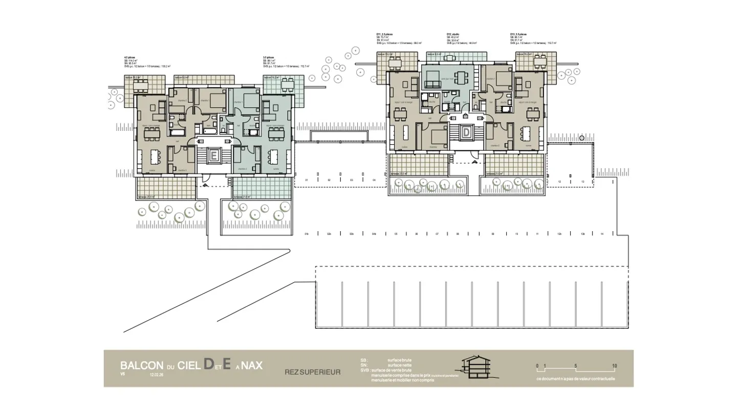 Balcon du Ciel a Nax - Residenze principali dallo studio a 4 locali, inizio dei lavori nella primavera del 2025 - Foto 4 di 9