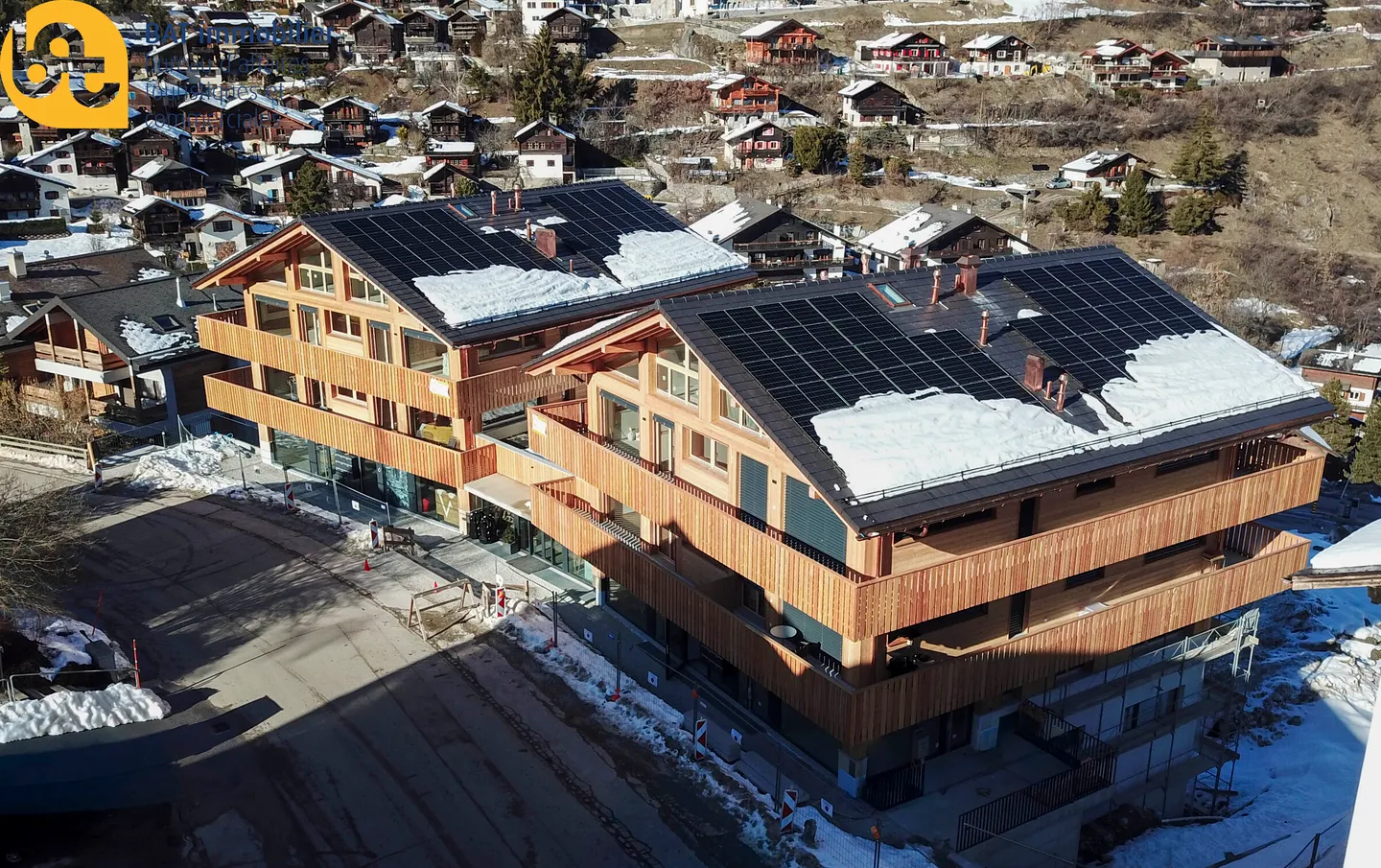 Vercorin - Echères 202 - duplex 4.5 stanze attraversante - Foto 2 di 4