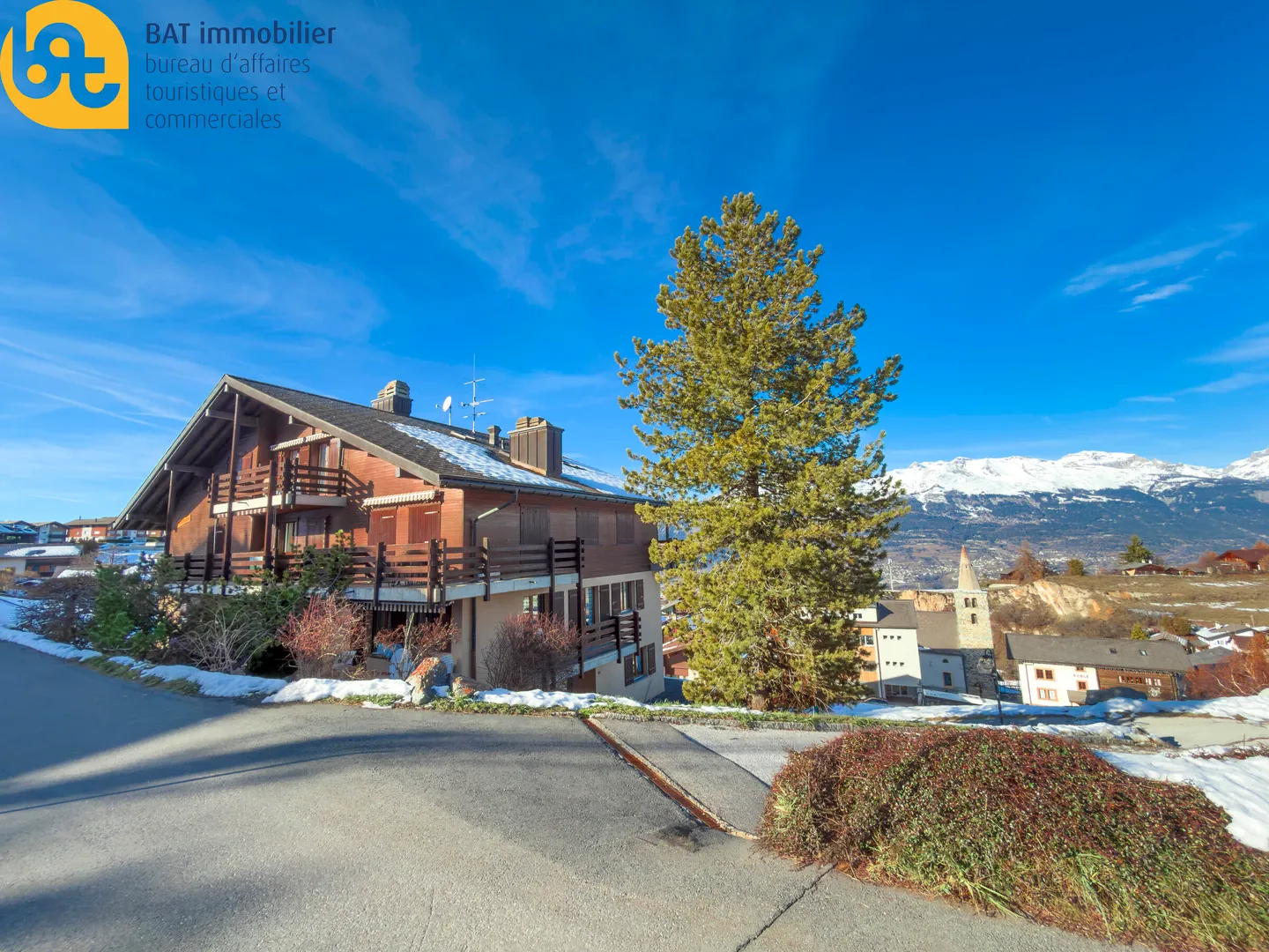 Nax - 4,5-Zimmer-Penthouse in einer Zweitwohnung - Arolles - Foto 1 von 13