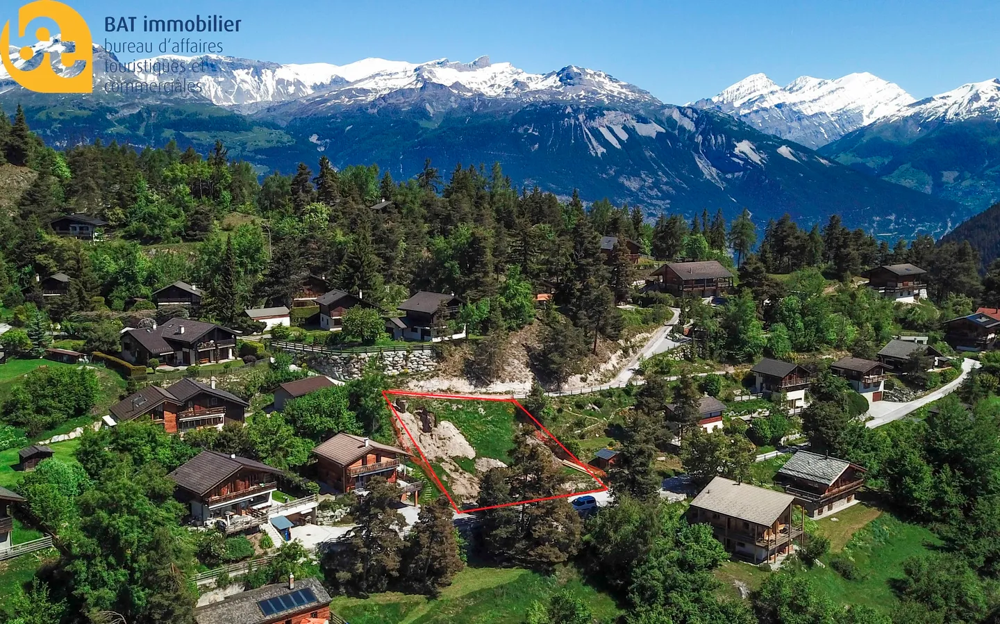 Vercorin - Chalet Anniviers with garage-box, start of work May 2025 - Photo 1 of 8