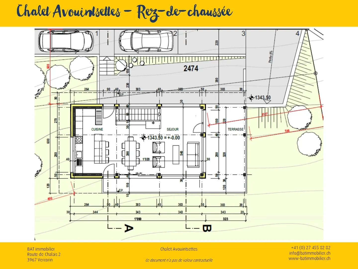 Vercorin - Chalet Avouintsettes - mit Baugenehmigung - Foto 6 von 10
