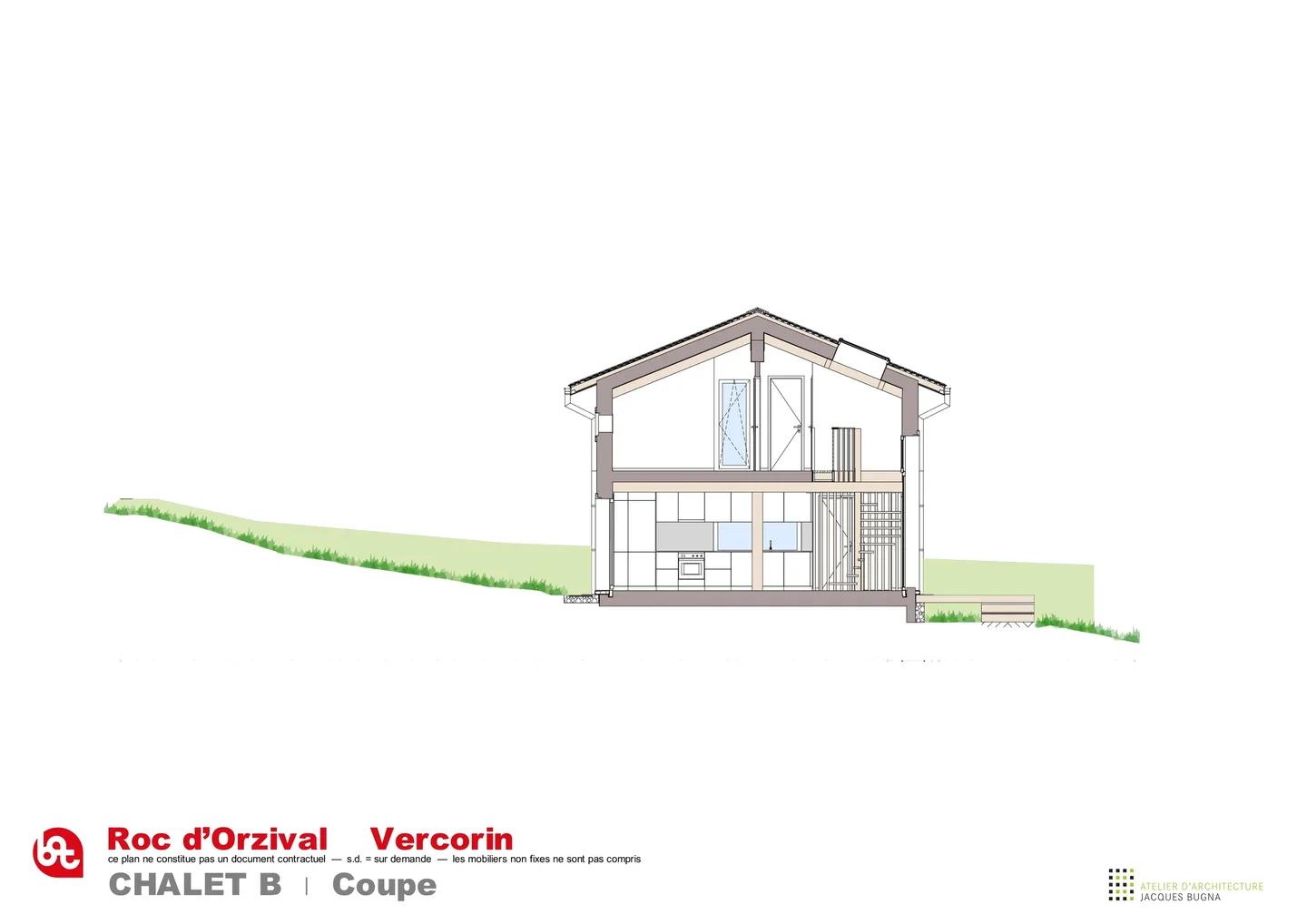 Vercorin - "Roc d'Orzival B" | Due chalet in residenza principale con garage-box - Lavori a partire da maggio 2025 - Foto 5 di 9