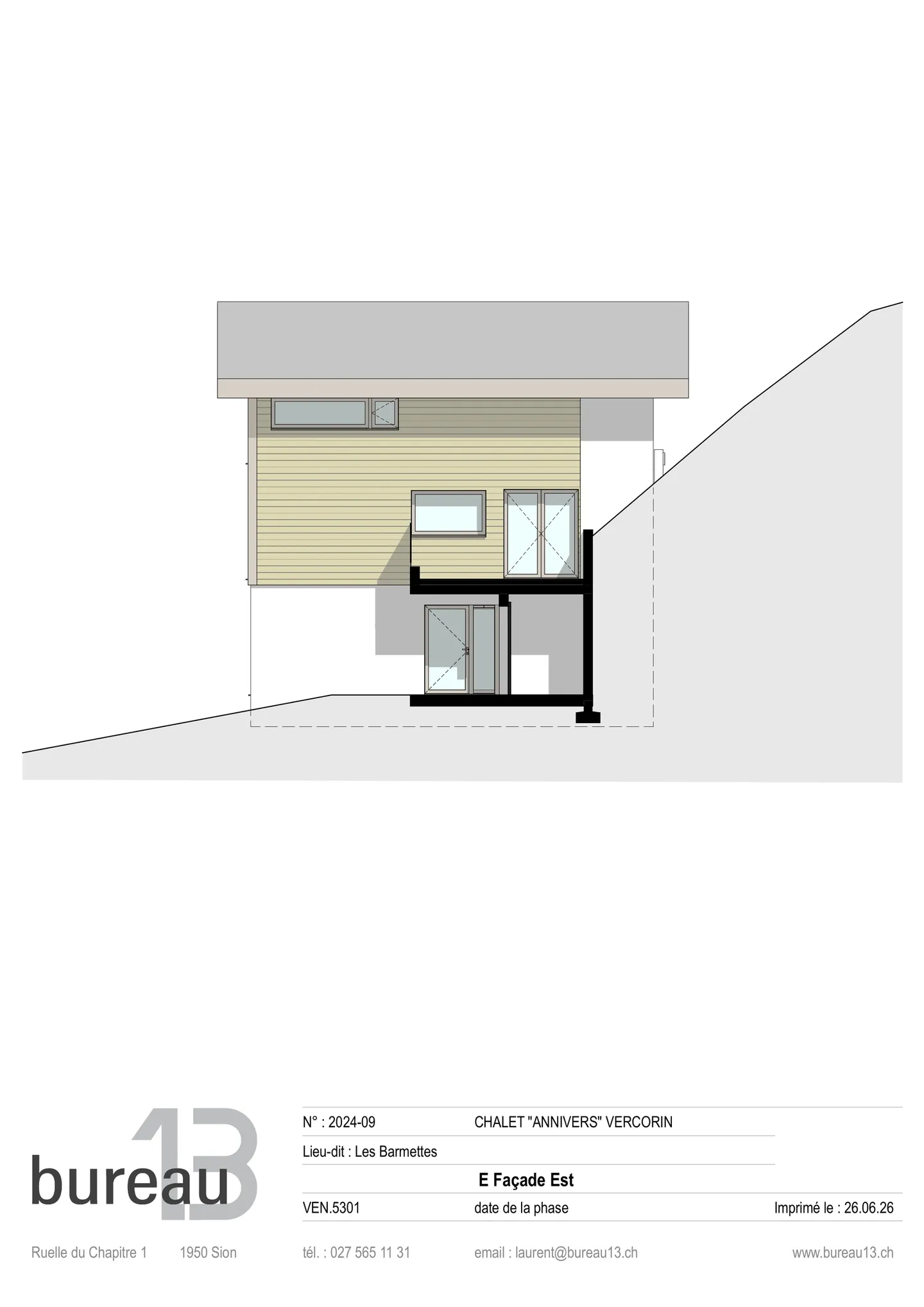 Vercorin - Chalet Anniviers con garage-box, inizio dei lavori maggio 2025 - Foto 7 di 13