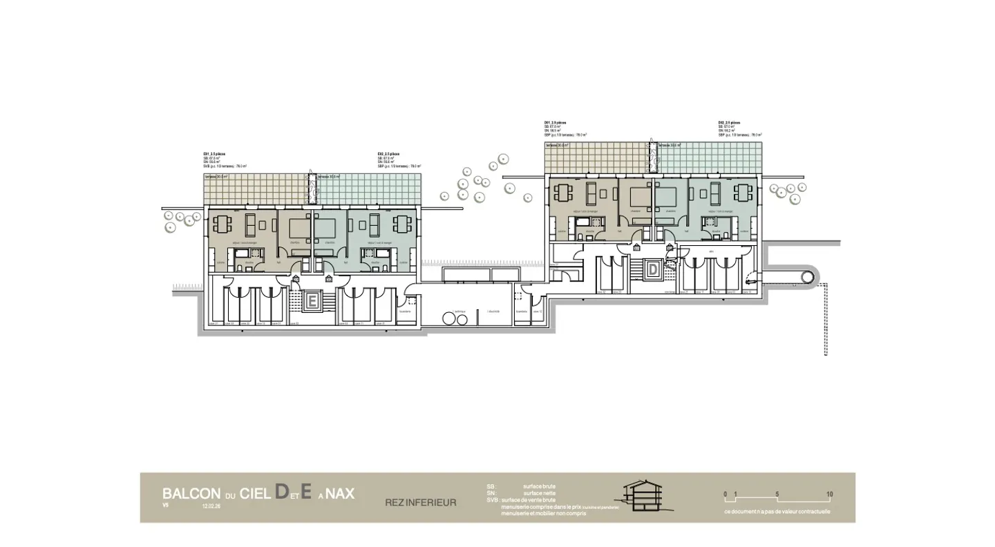 Balcon du Ciel a Nax - Residenze principali dallo studio a 4 locali, inizio dei lavori nella primavera del 2025 - Foto 3 di 9