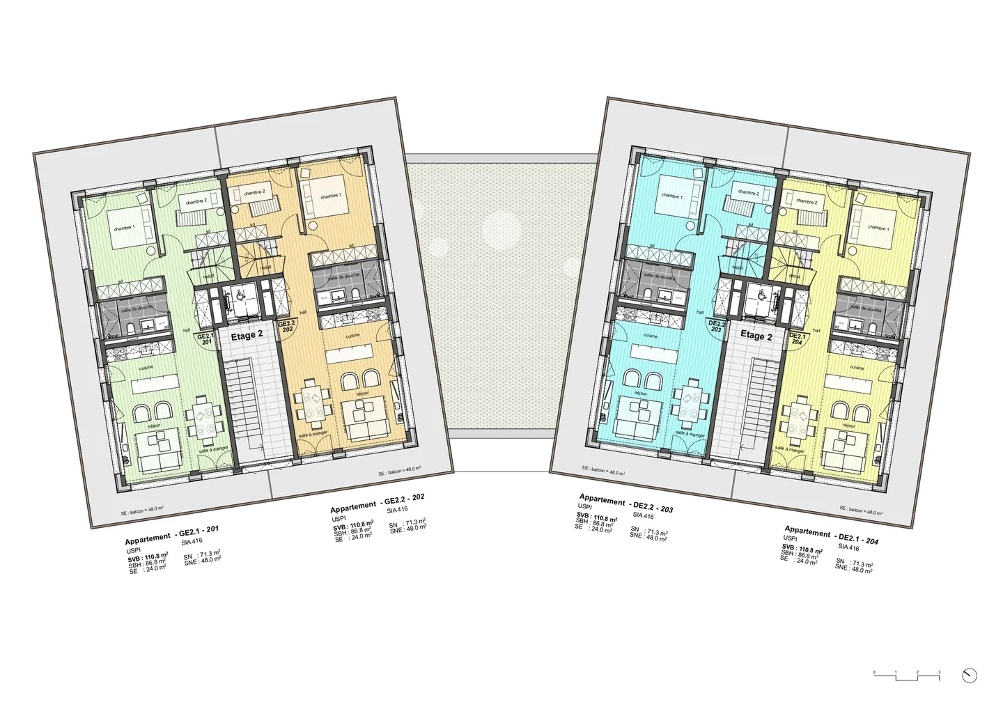 Vercorin - Echères 202 - duplex 4.5 rooms crossing - Photo 6 of 10