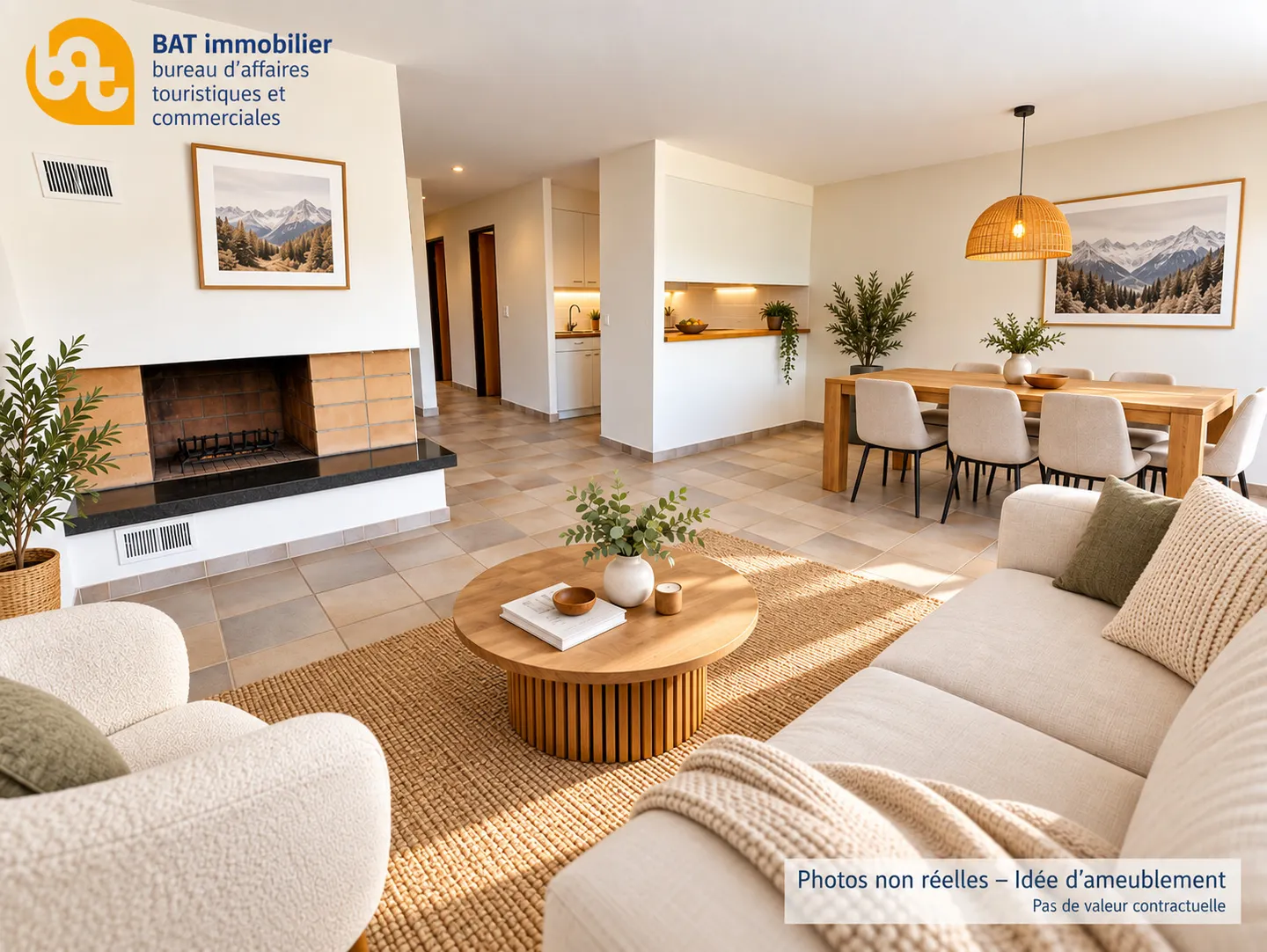Vercorin - 3-room holiday apartment, just steps from the ski slopes and the center - Photo 3 of 12