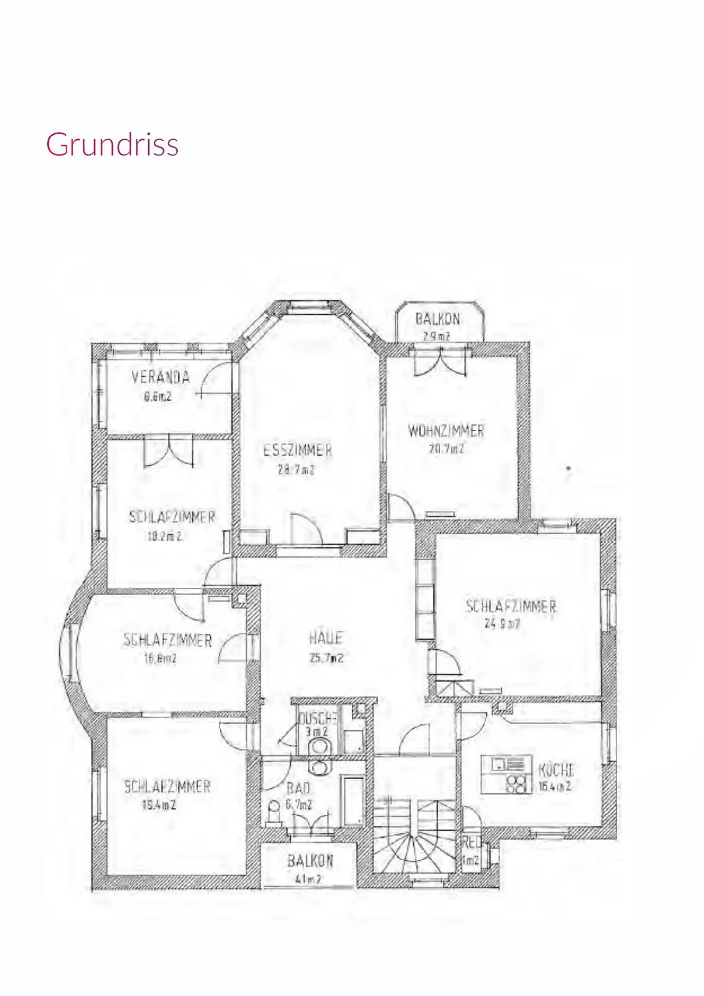 Elegante Altbauwohnung in Kirchenfeld - Foto 2 von 9