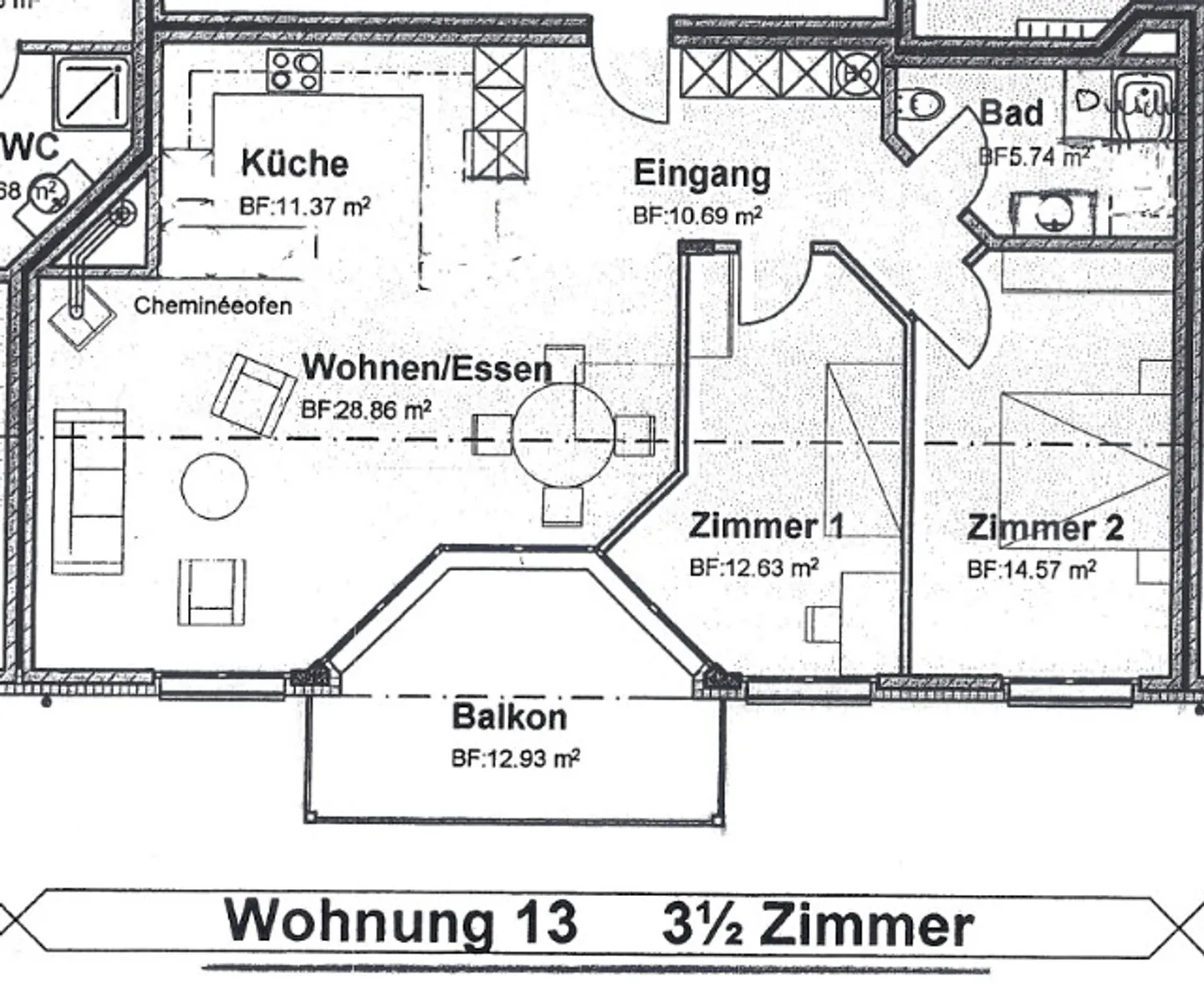 Attractive 3.5-room apartment in a prime location - Photo 12 of 12