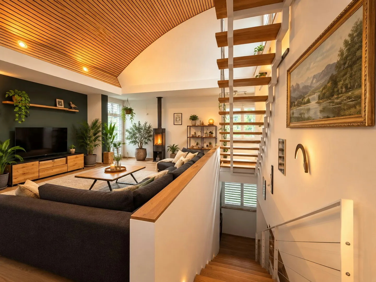 4.5-Zimmer-Hausteil mit besonderem Charm - Foto 1 von 9