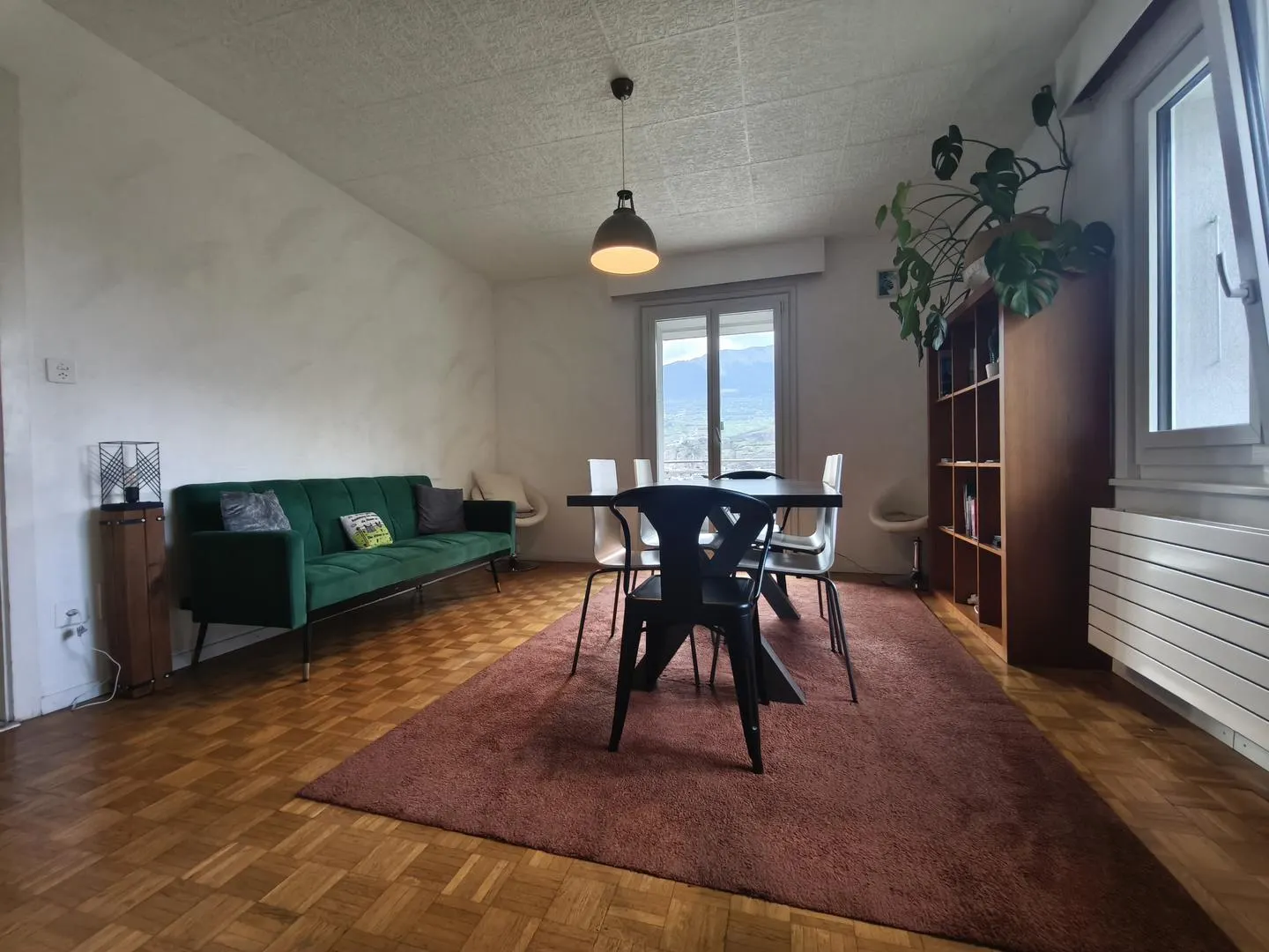 Sion Duplex 5.5 Zimmer mit Balkon und außergewöhnlichem Blick auf die Schlösser - Foto 2 von 13