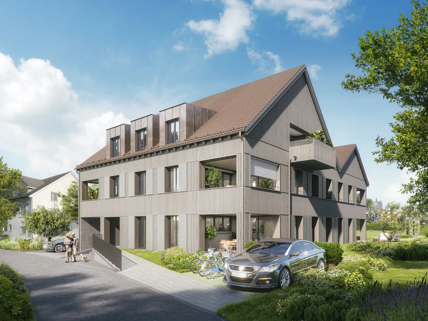 Grosszügige Gartenwohnung an ruhiger Lage - Photo 2 of 3