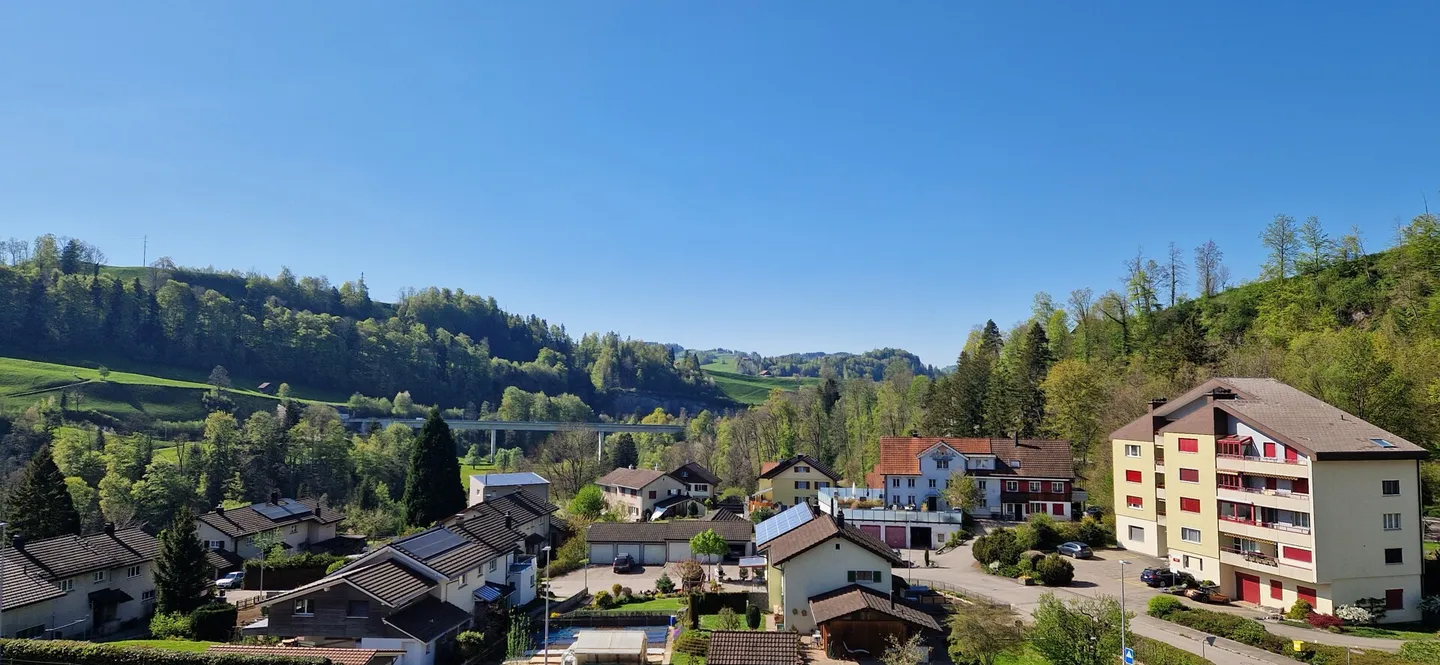 Lebensqualität auf einen Blick: Neubauwohnung mit Weitsicht ins Grüne - Photo 1 sur 9