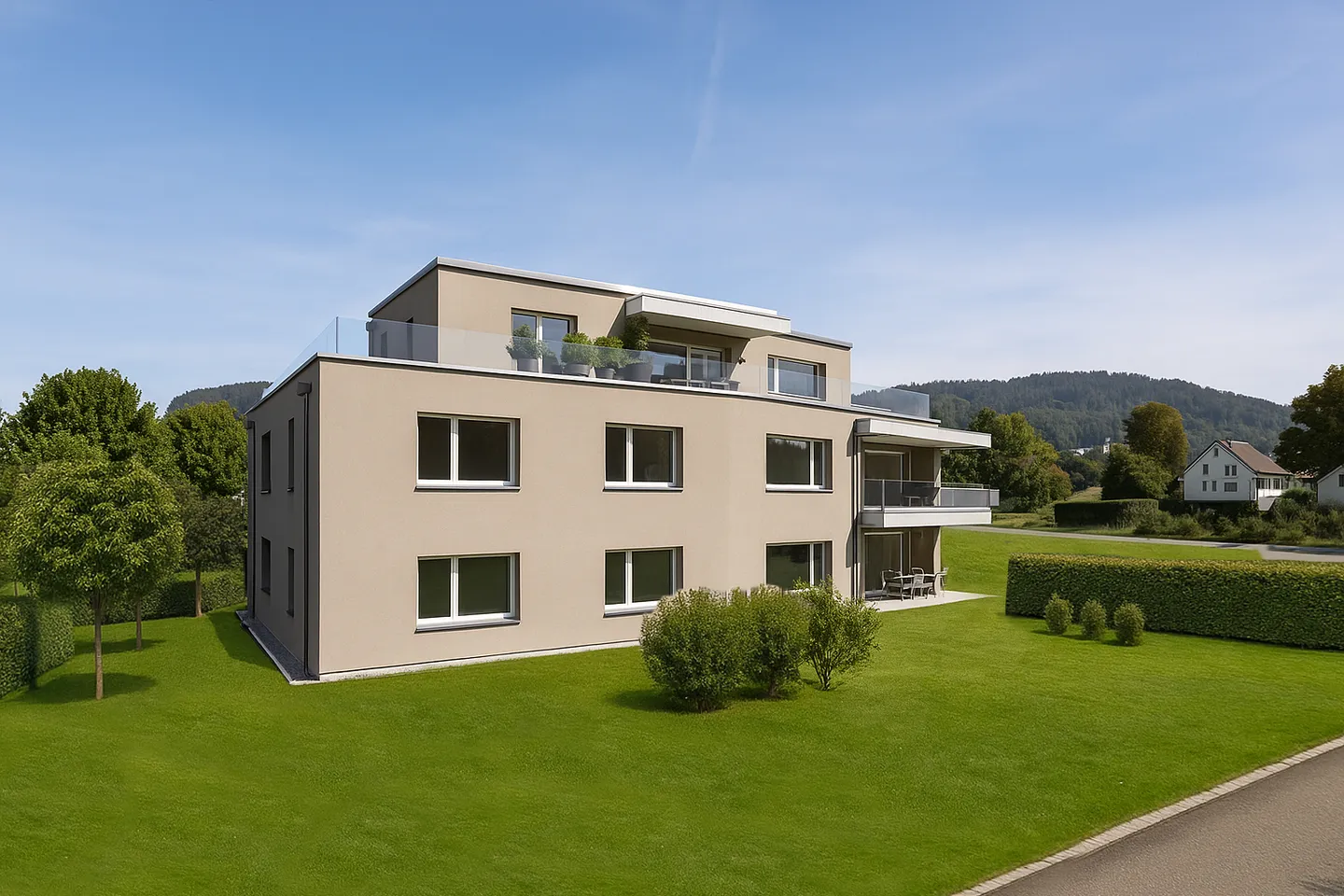 Ihre Gartenwohnung - modern und naturnah - Photo 1 of 4