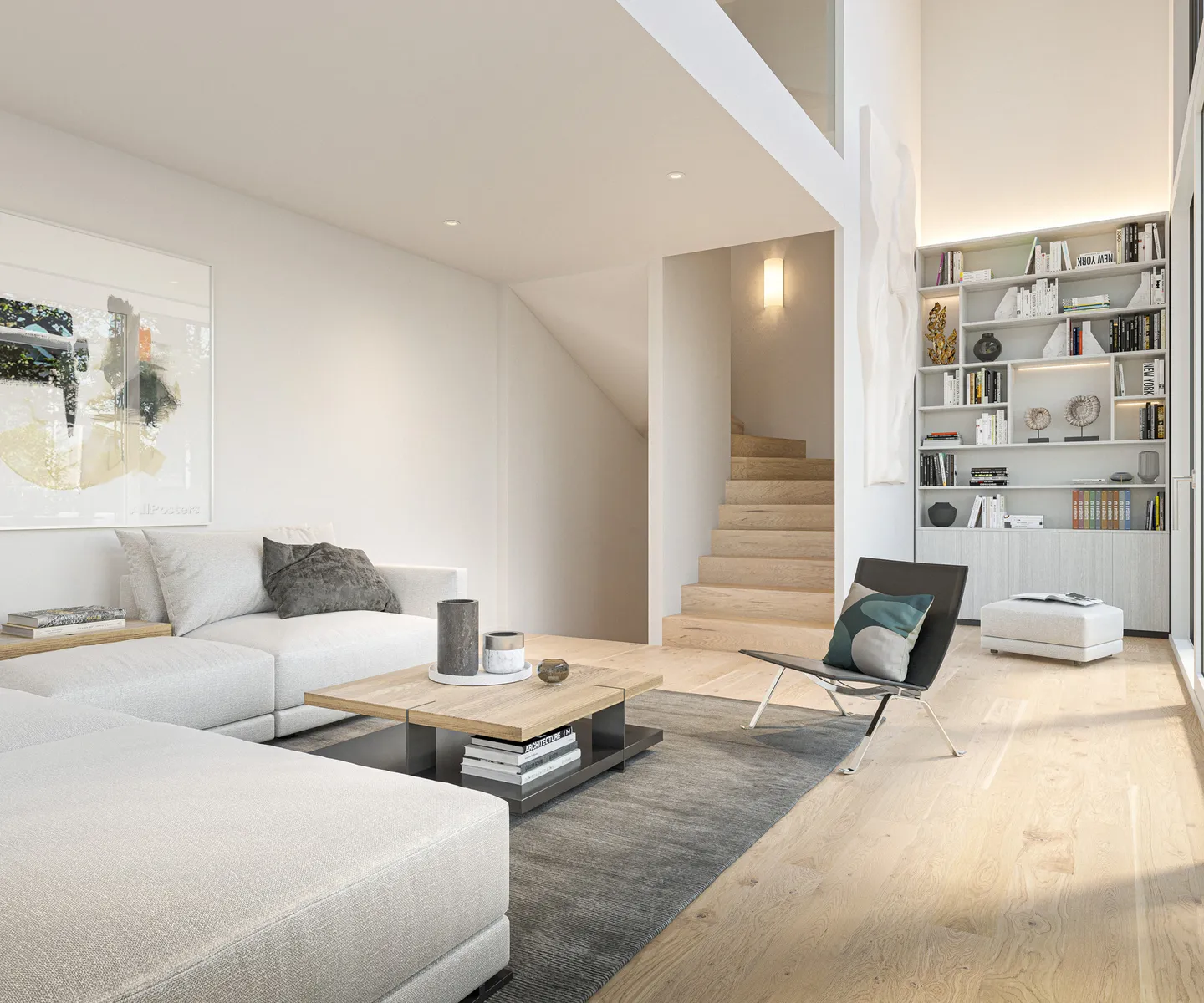 Vivre en exclusivité avec une ambiance loft dans une maison jumelée - Photo 3 sur 4