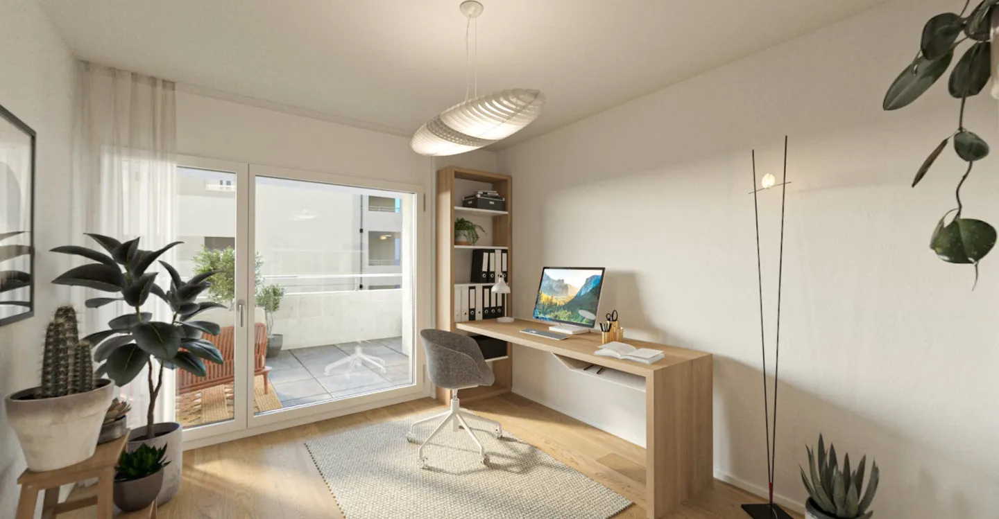 Zeitgemässes Wohnen: Neubauwohnung mit stilvollem Ambiente - Foto 6 di 9