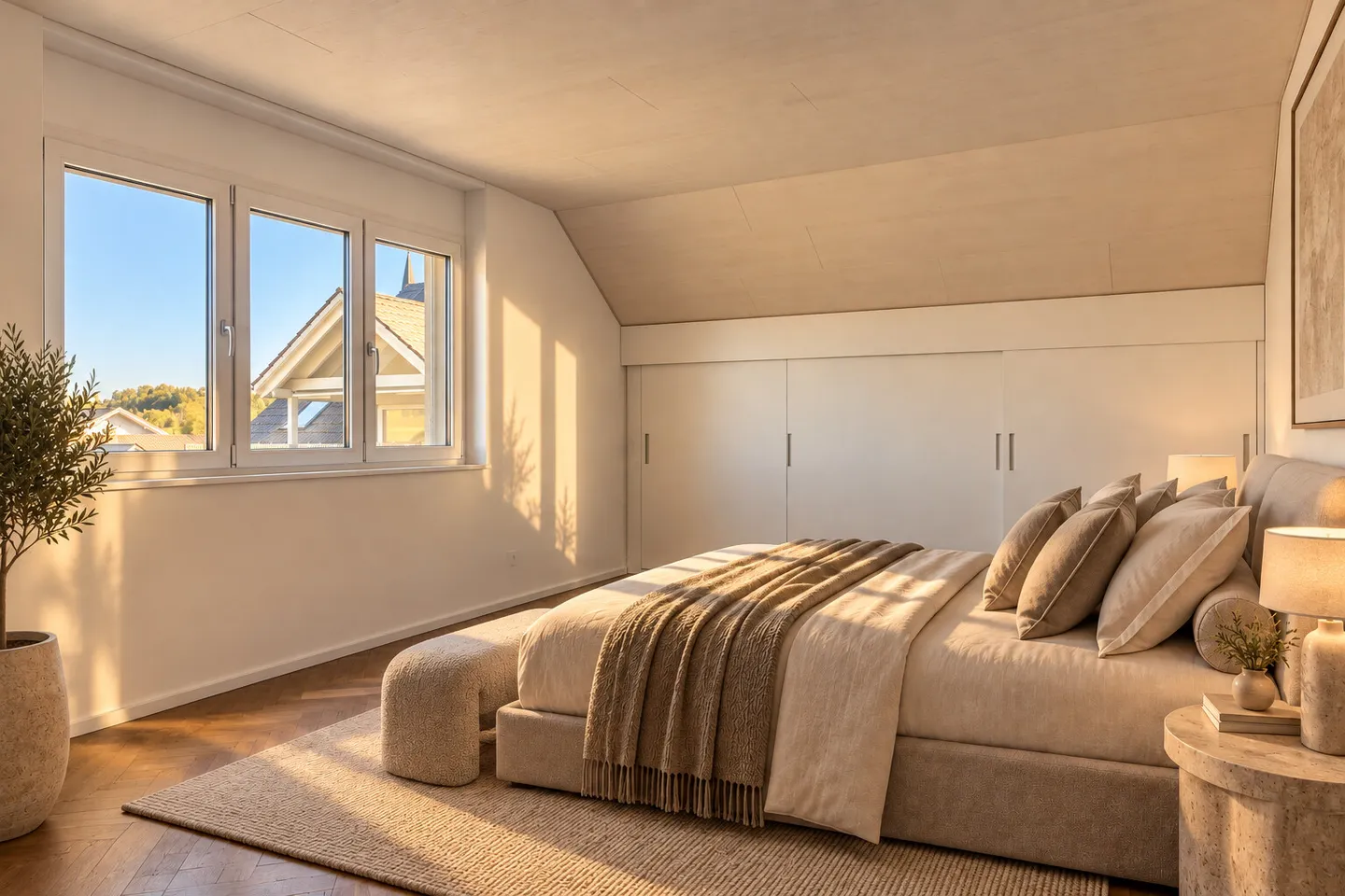Living at the highest level: exclusive 4.5-room penthouse with Gale - Photo 8 of 10