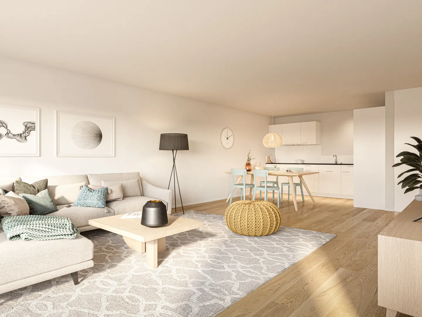 Contemporary Living: New Apartment with Stylish Ambiance - Photo 2 of 9