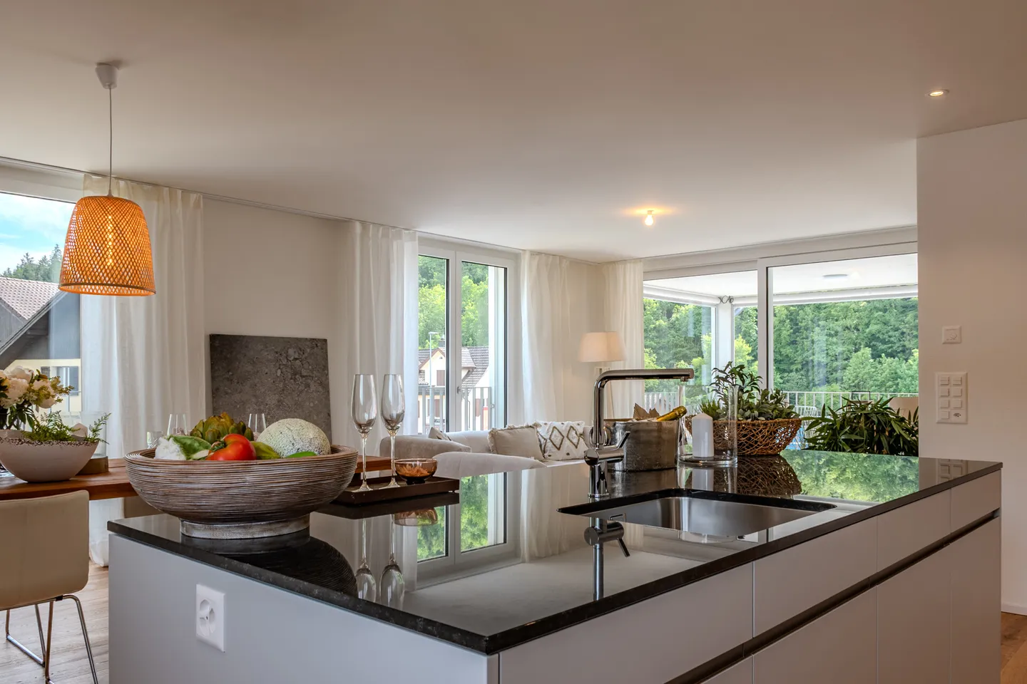 Zuhause ankommen und Ruhe geniessen  moderne Wohnung in ländlicher Um - Foto 3 von 9