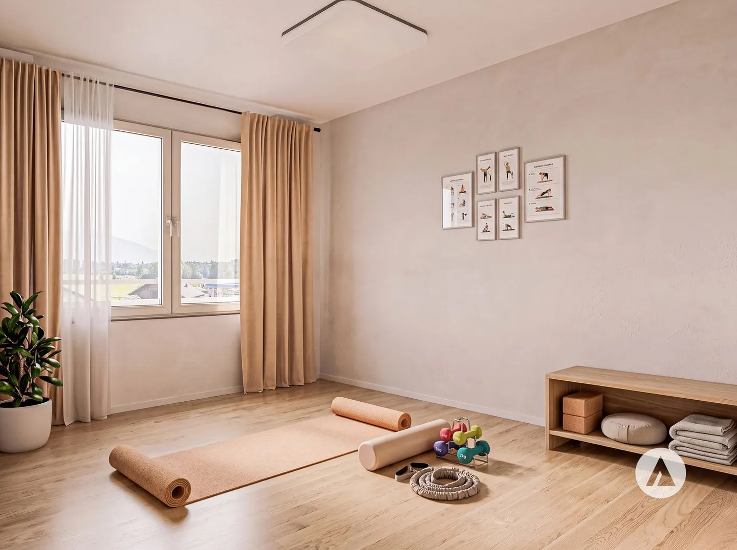 Neubauprojekt Gwattmoos: 5½-Zimmer-Attikawohnung, Haus C - Foto 2 von 13