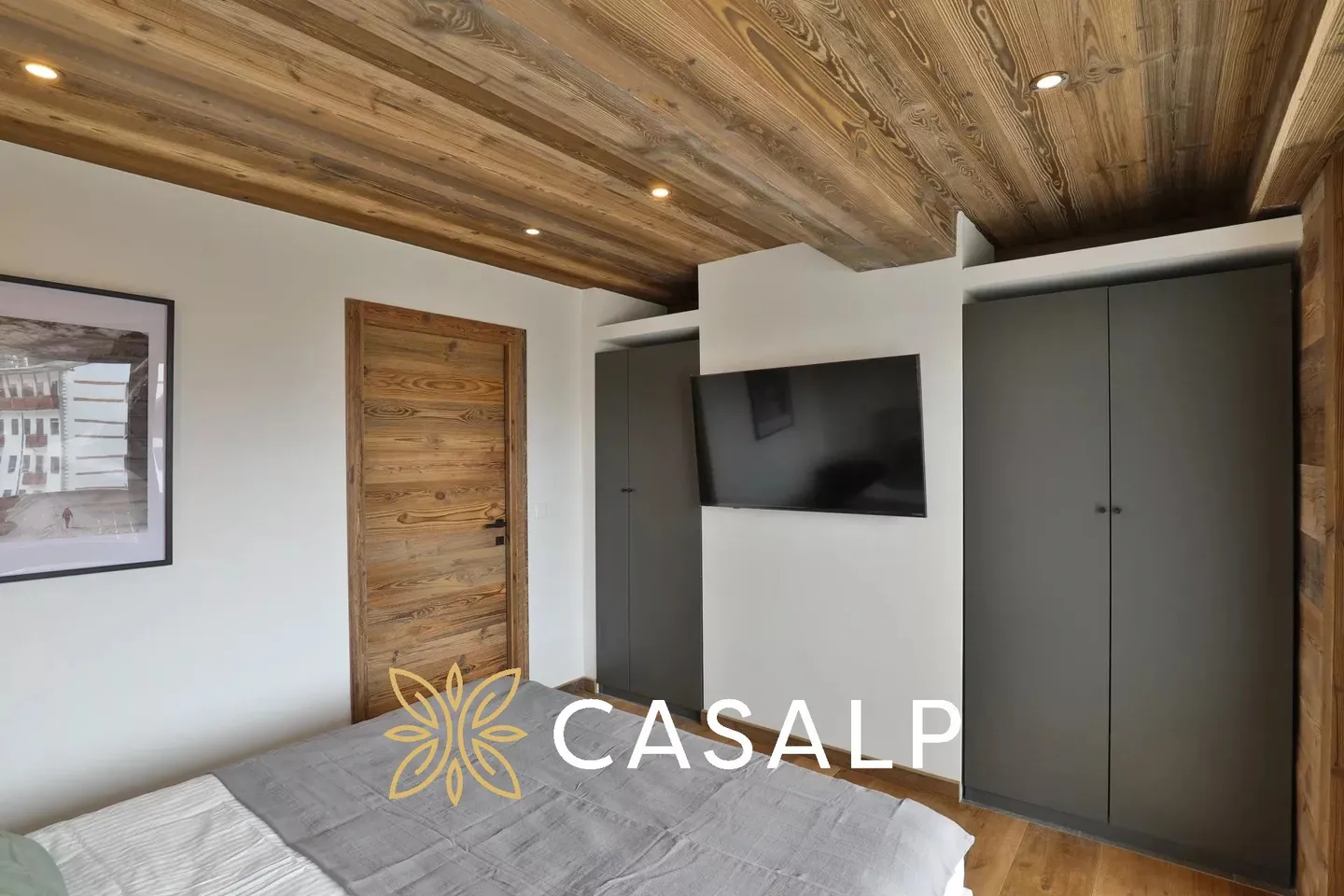 Magnifique appartement de 4.5 pièces en PPE rénové au centre de Crans - Foto 12 von 13