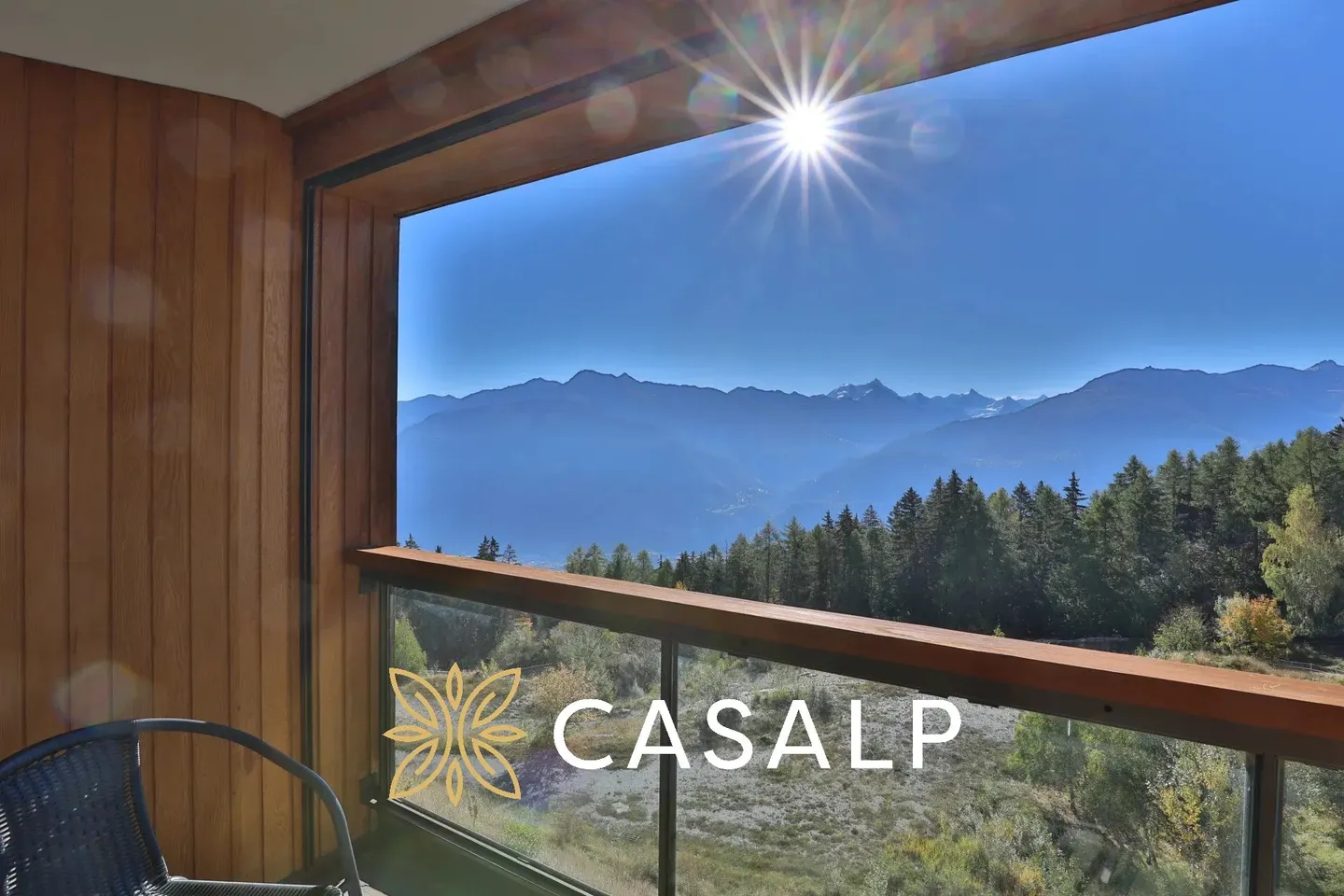 Duplex de 3.5 pièces avec vue splendide à Montana - Foto 11 von 13