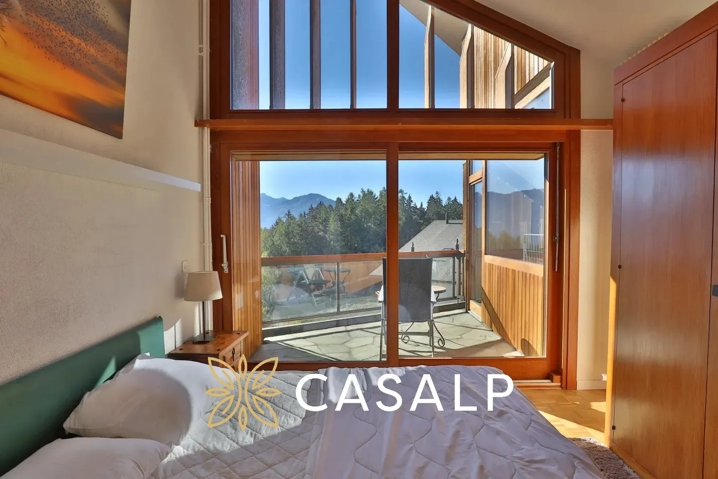 Duplex de 3.5 pièces avec vue splendide à Montana - Foto 2 von 13