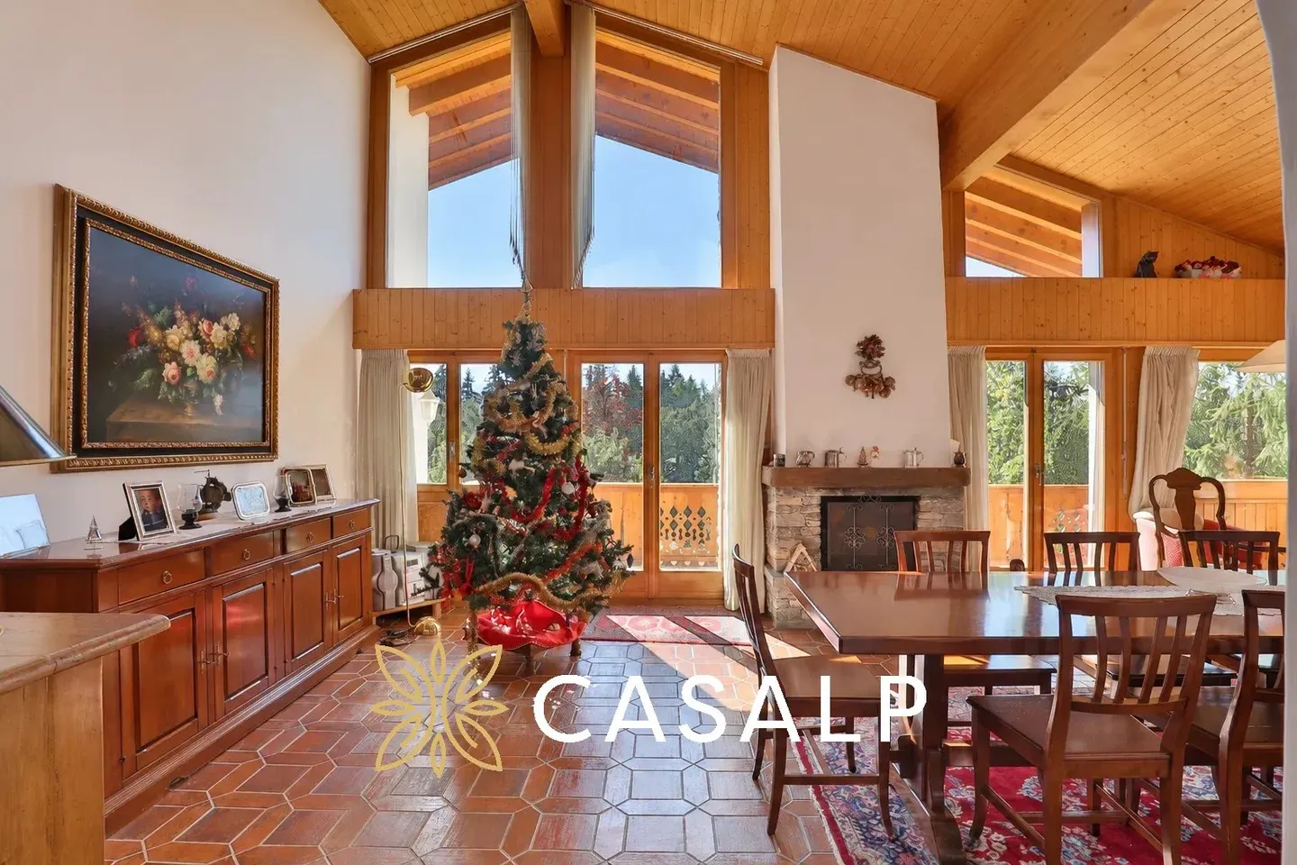 Magnificent chalet with landscaped garden in Crans - Photo 1 of 13