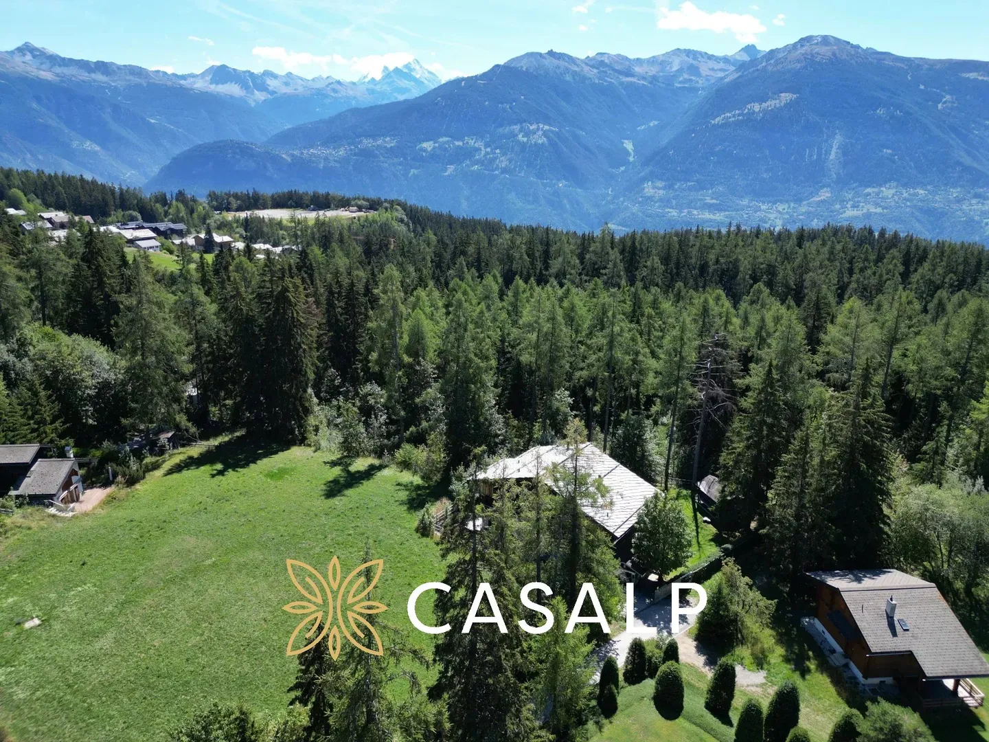 Außergewöhnliches Privatgrundstück in Crans-Montana - Foto 1 von 1