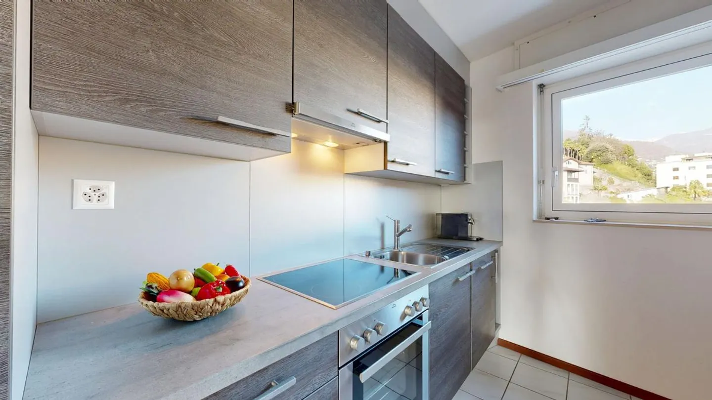 Appartement confortable avec vue sur Locarno et le lac Majeur - Photo 7 sur 12